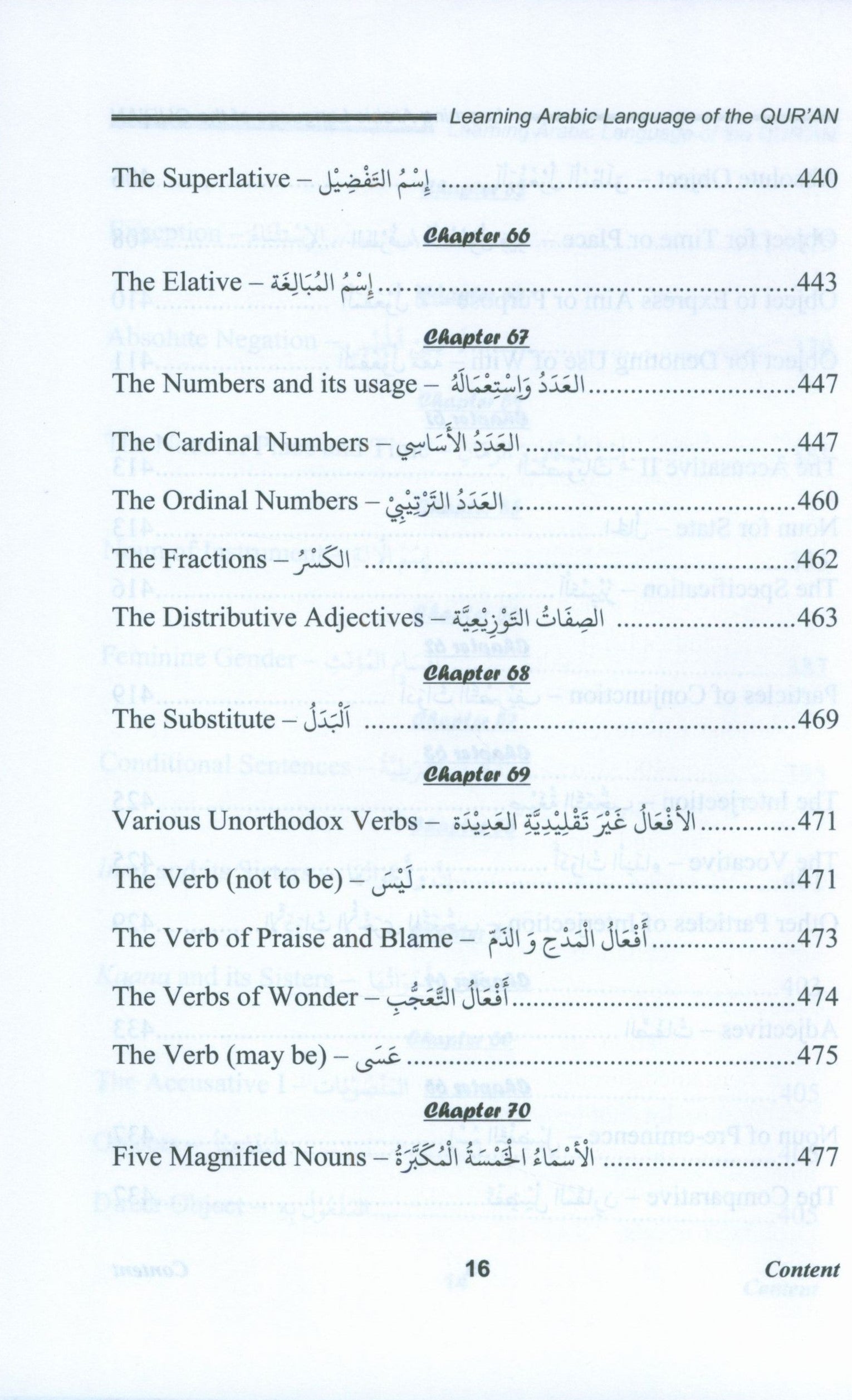 Learning Arabic Language Of The Quran