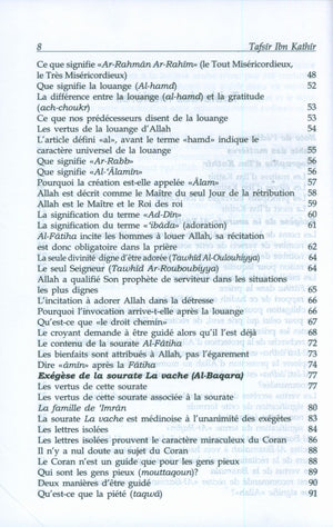 Tafsir Ibn Kathir - French (10 Volumes)