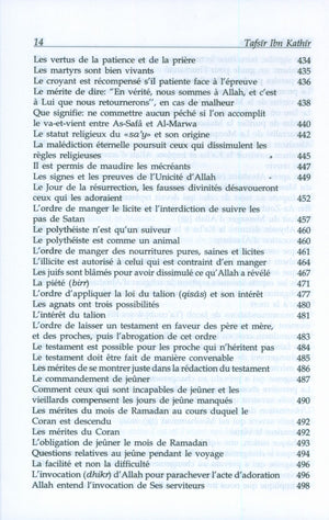 Tafsir Ibn Kathir - French (10 Volumes)