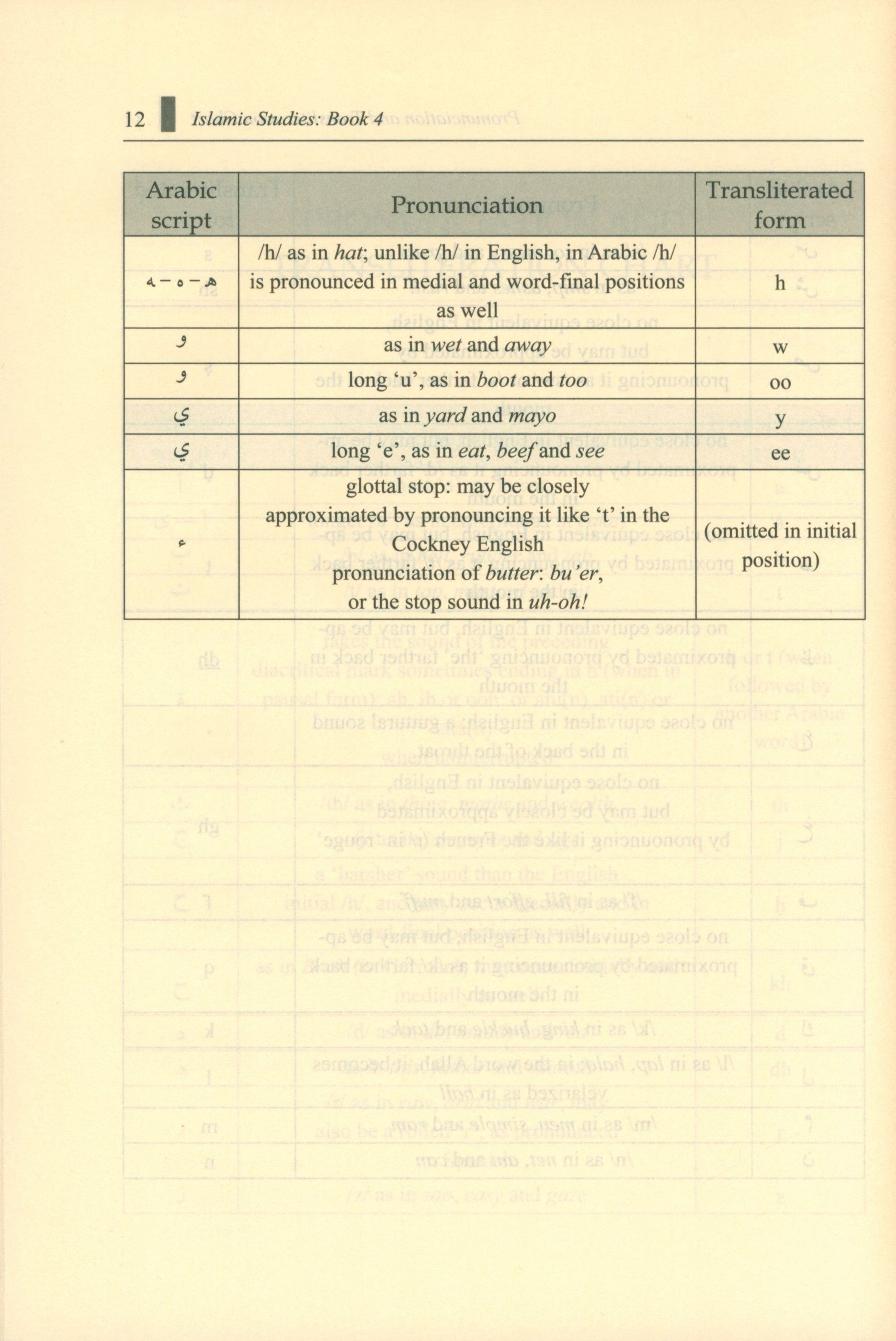 Islamic Studies: Book 4 دراسات إسلامية