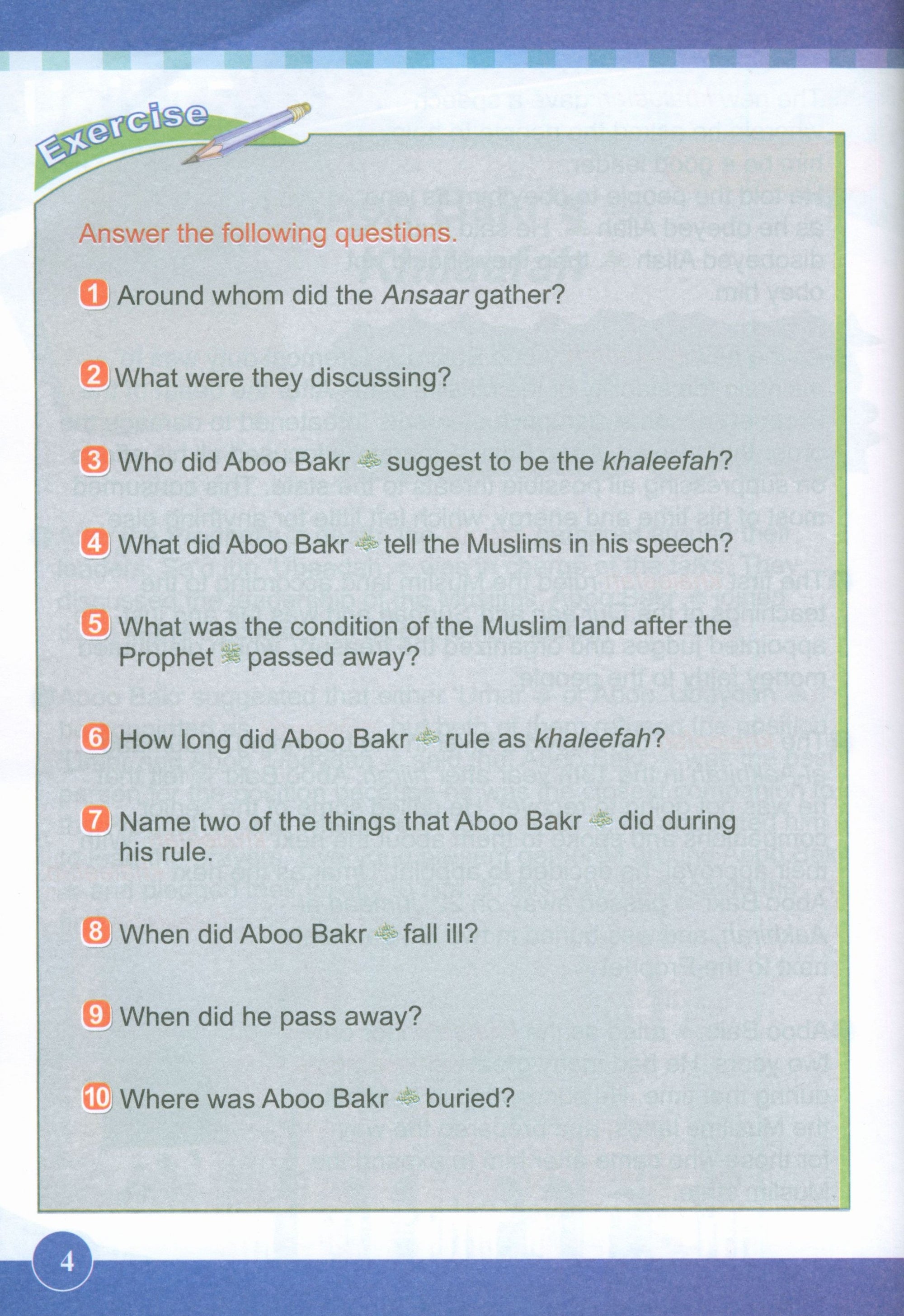 ICO Islamic Studies Textbook Level 4 Part 2