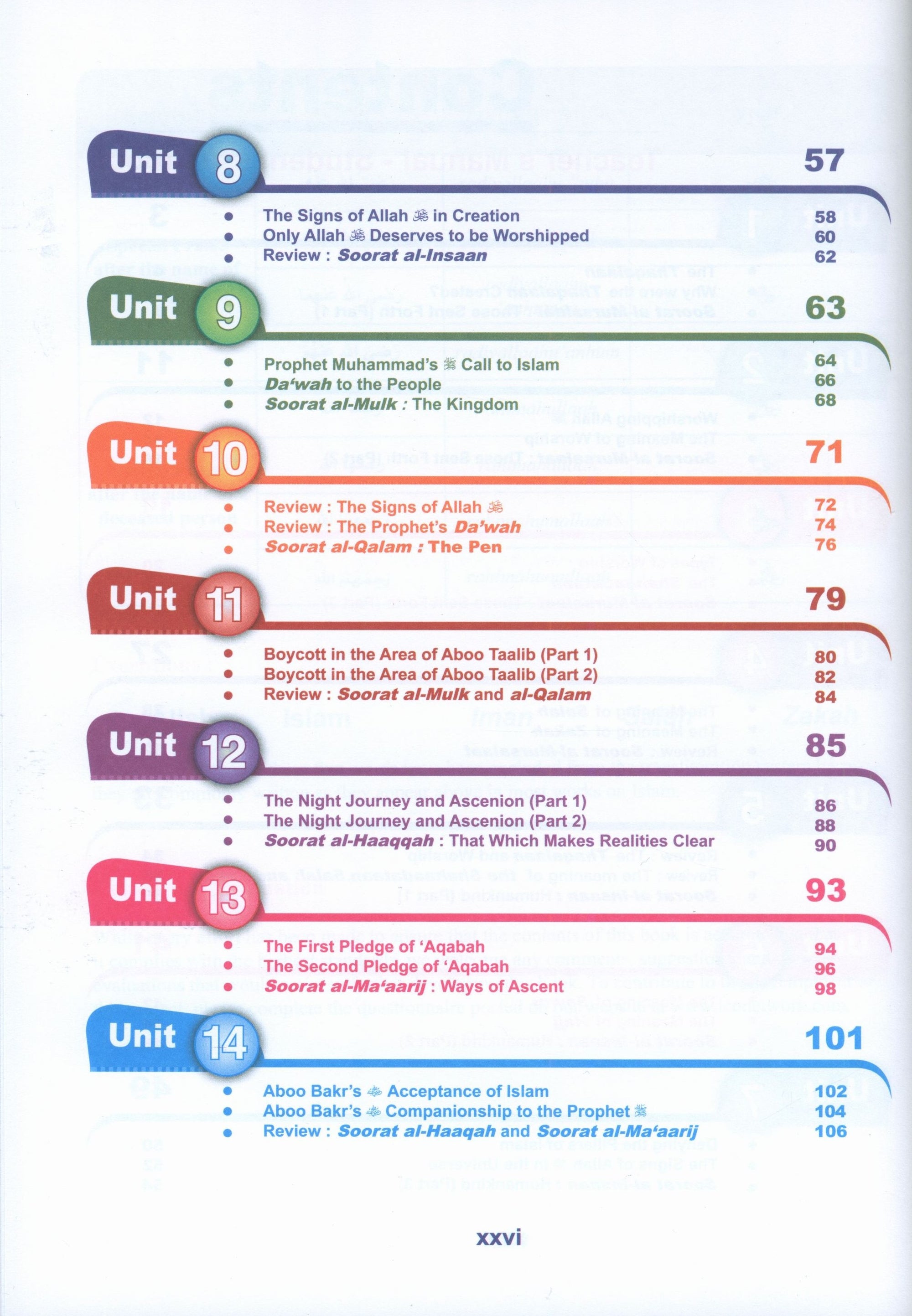 ICO Islamic Studies Teacher's Manual Level 4 Part 1