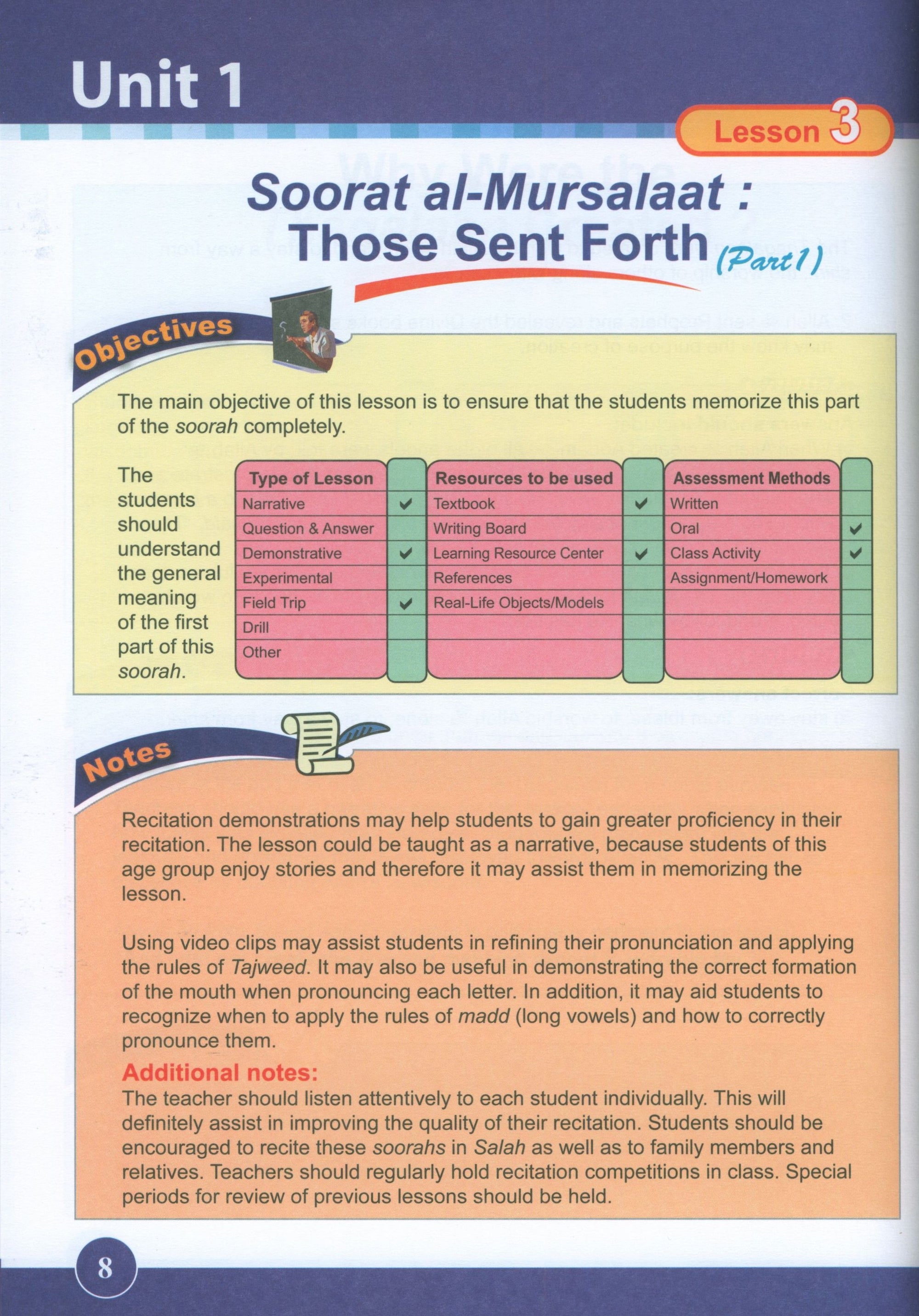 ICO Islamic Studies Teacher's Manual Level 4 Part 1