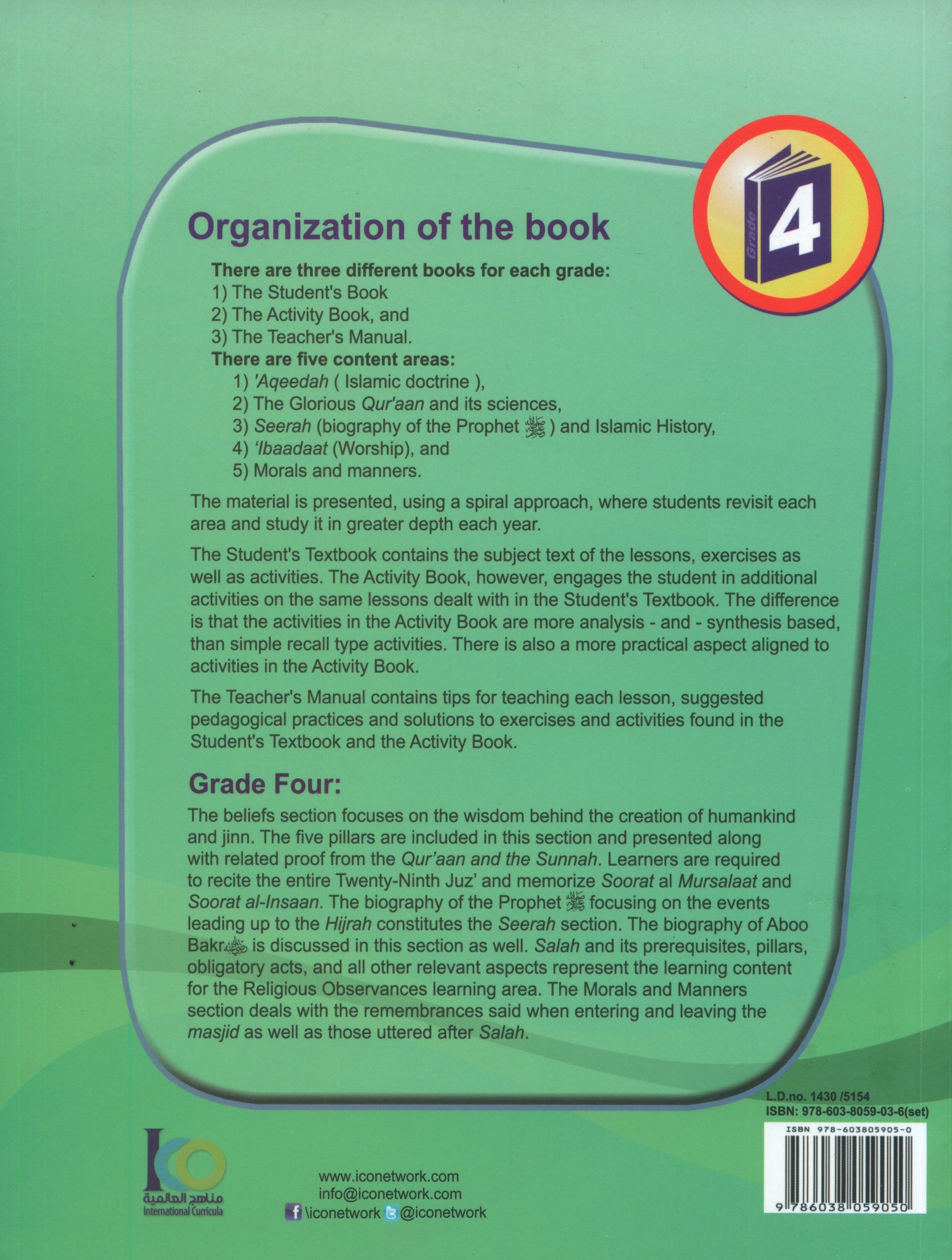 ICO Islamic Studies Teacher's Manual Level 4 Part 2