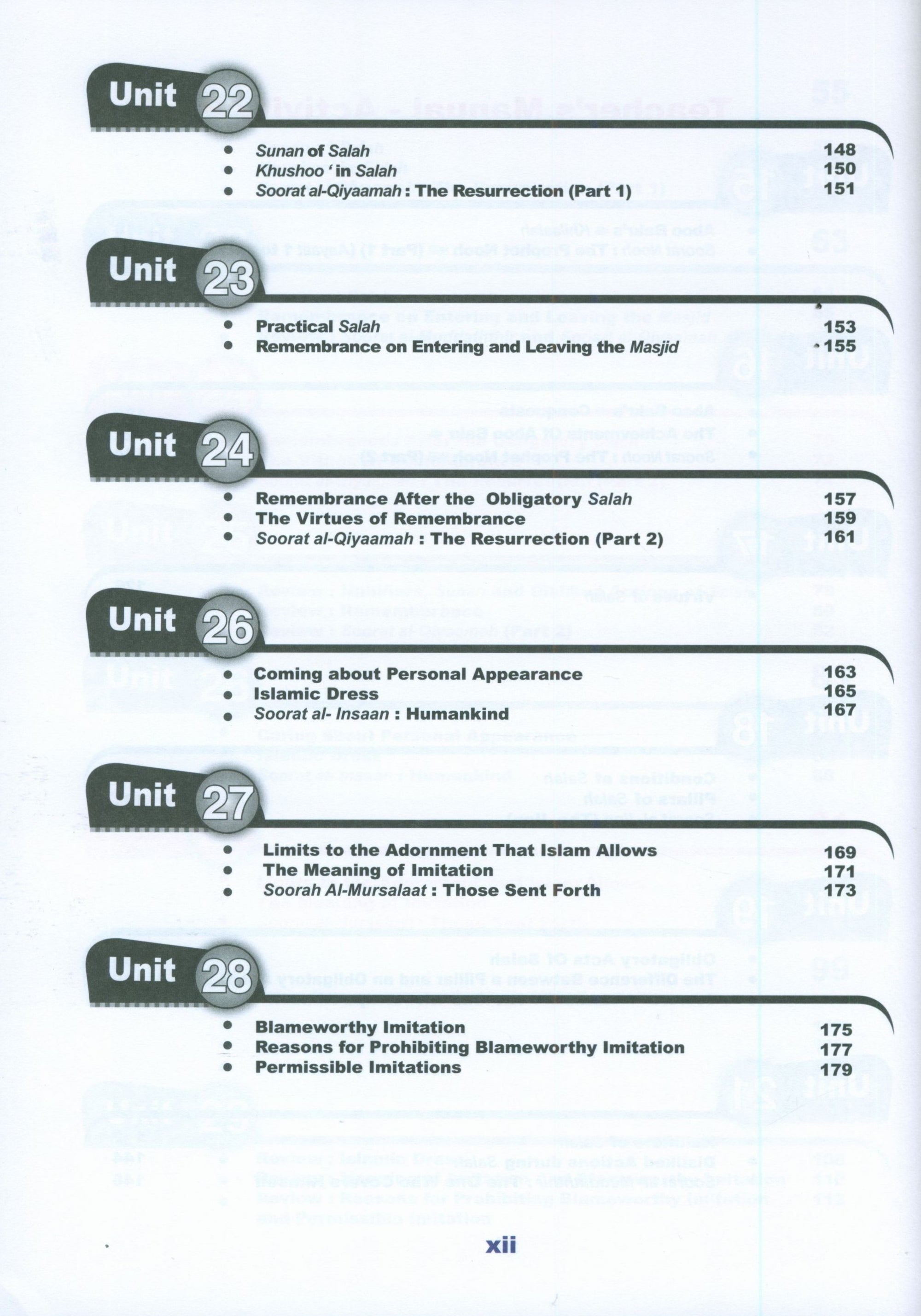 ICO Islamic Studies Teacher's Manual Level 4 Part 2