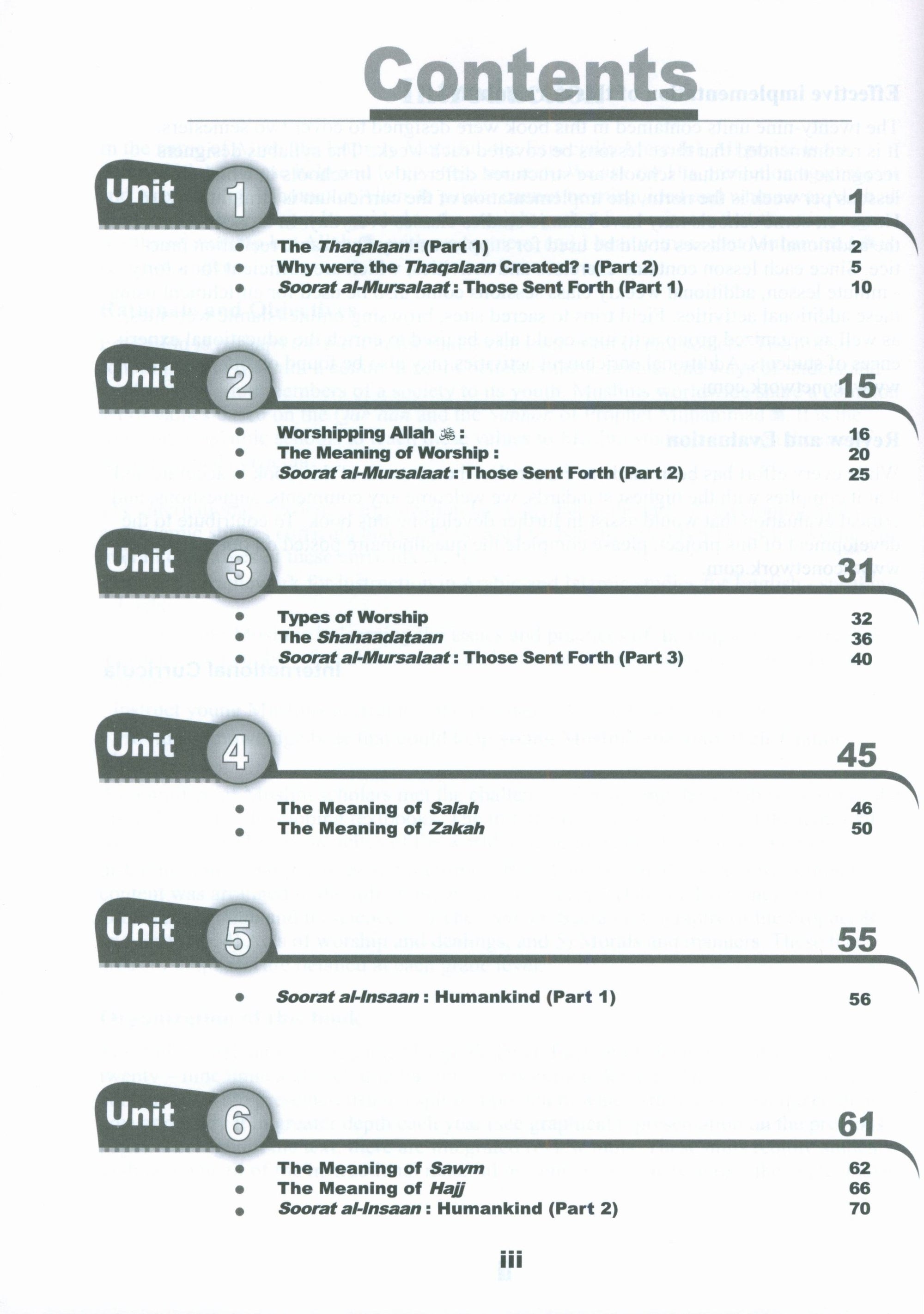 ICO Islamic Studies Workbook Level 4 Part 1