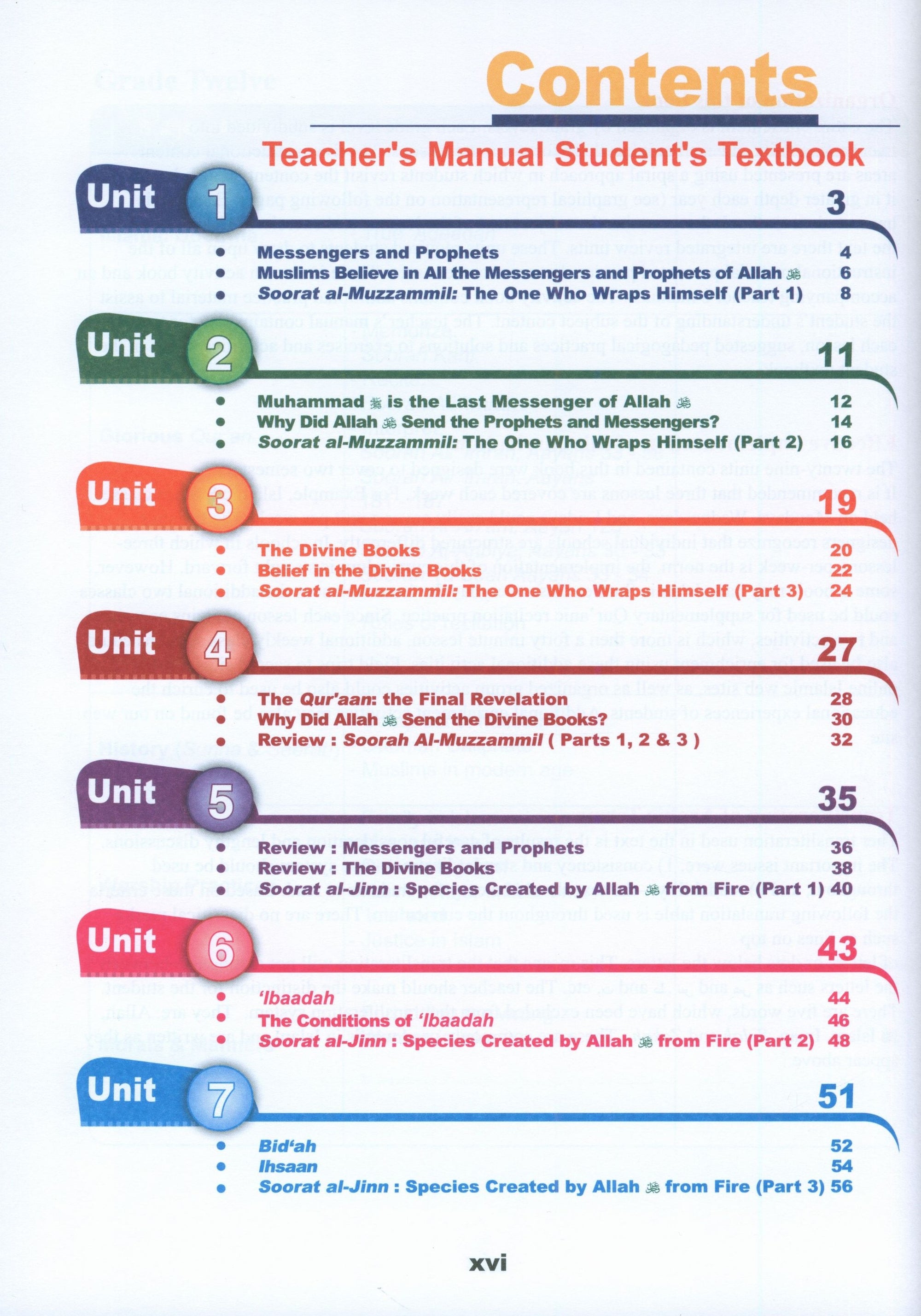 ICO Islamic Studies Teacher's Manual Level 6 Part 1