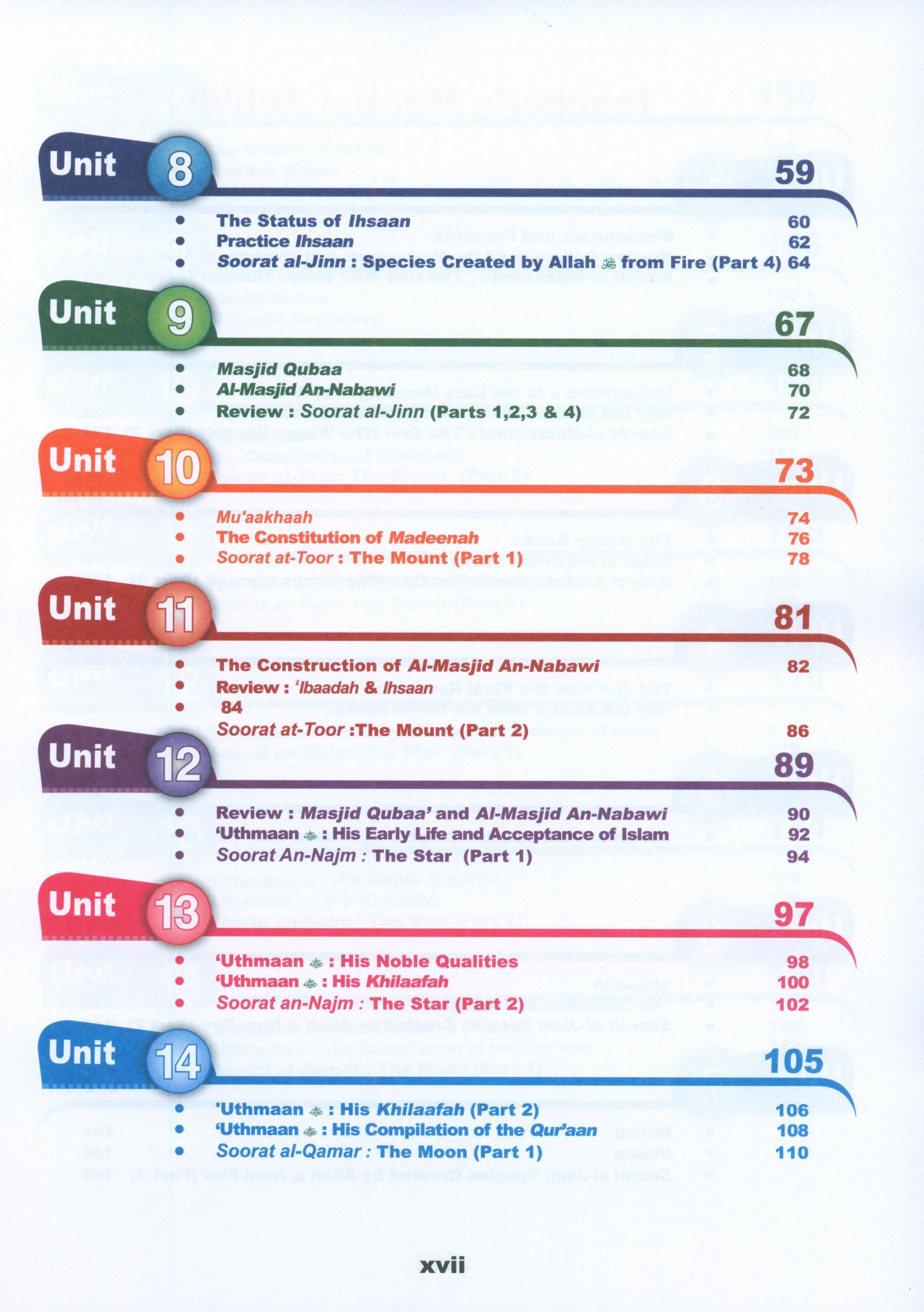 ICO Islamic Studies Teacher's Manual Level 6 Part 1