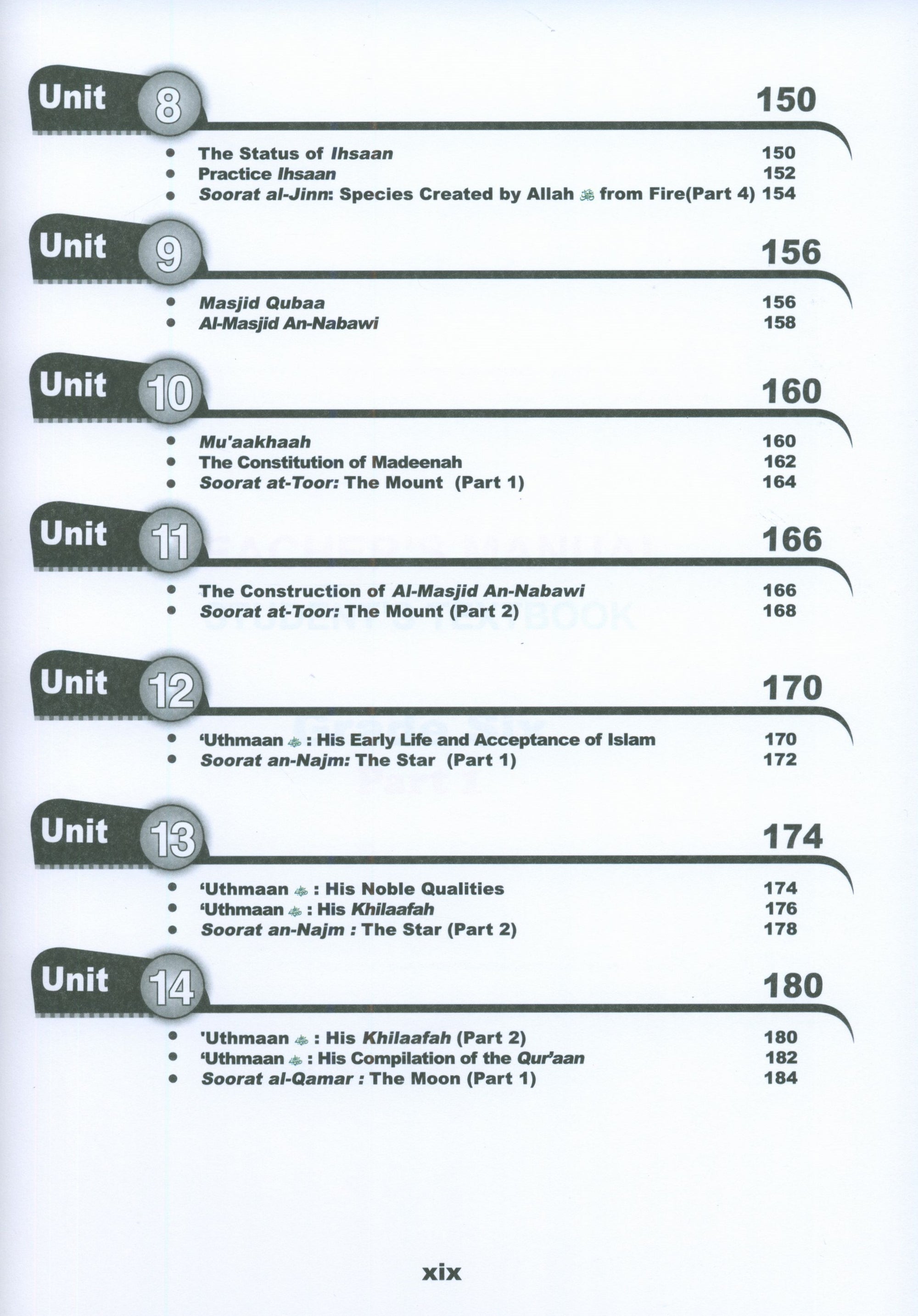 ICO Islamic Studies Teacher's Manual Level 6 Part 1