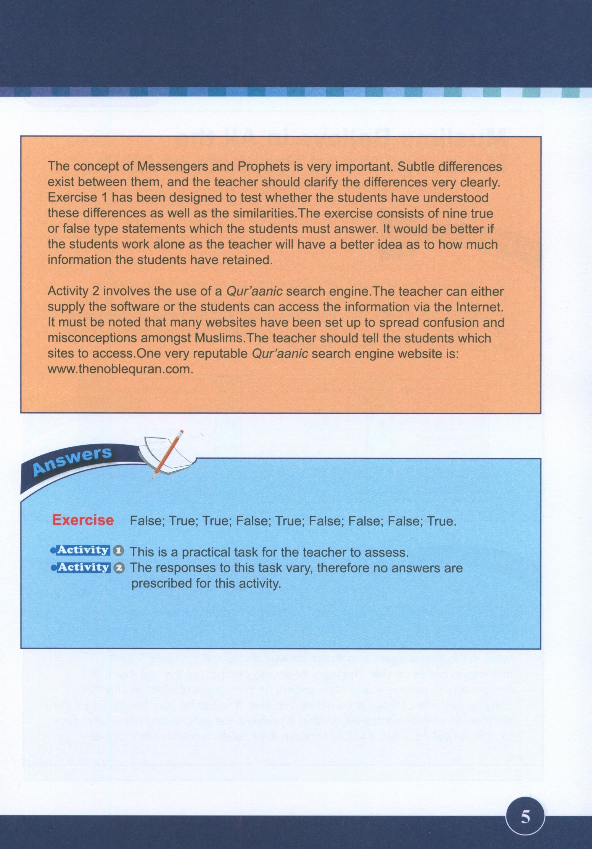 ICO Islamic Studies Teacher's Manual Level 6 Part 1