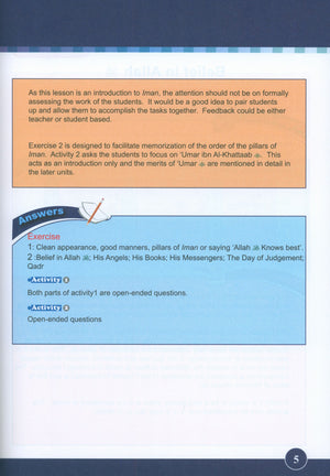 ICO Islamic Studies Teacher's Manual Level 5 Part 1