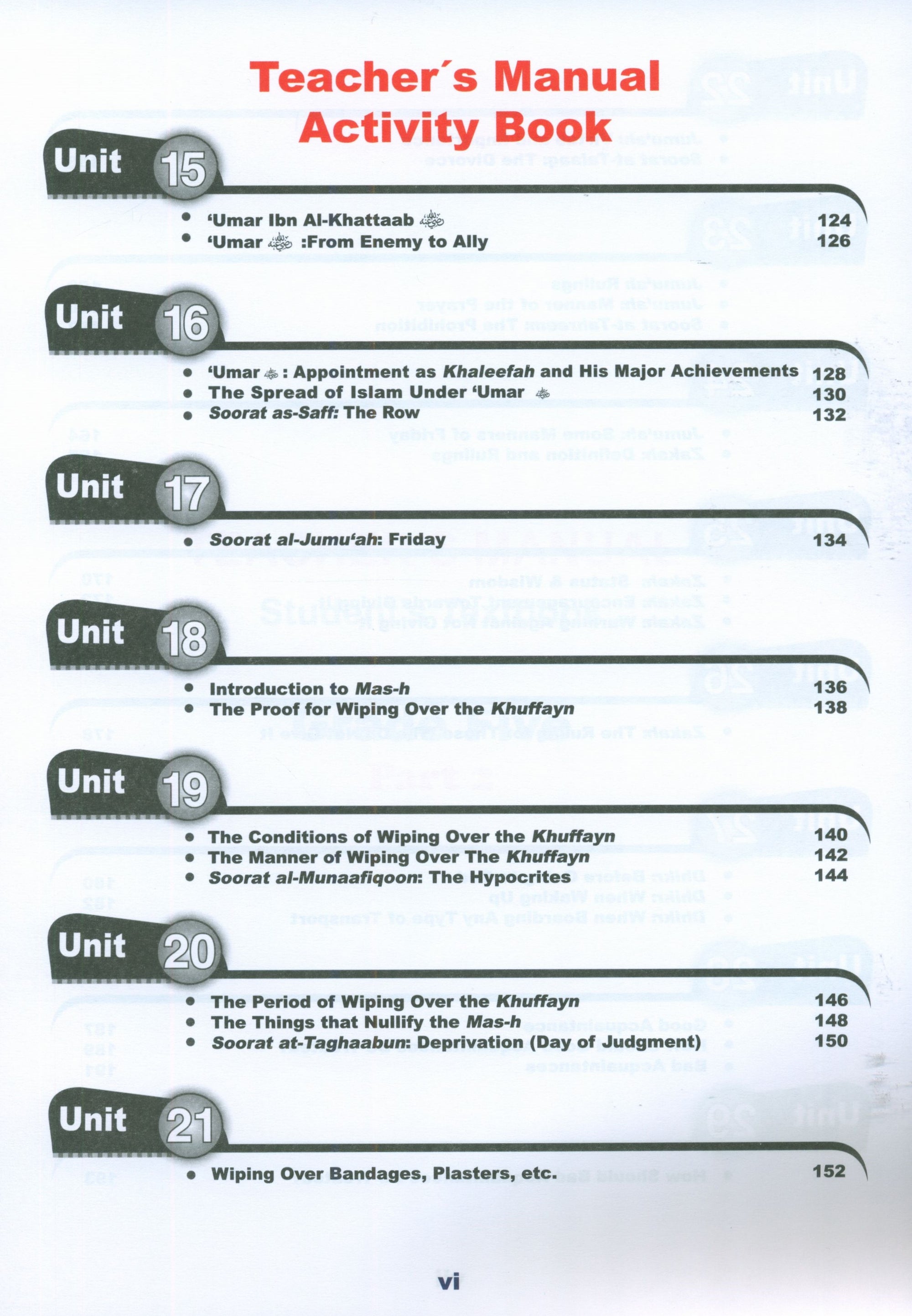 ICO Islamic Studies Teacher's Manual Level 5 Part 2