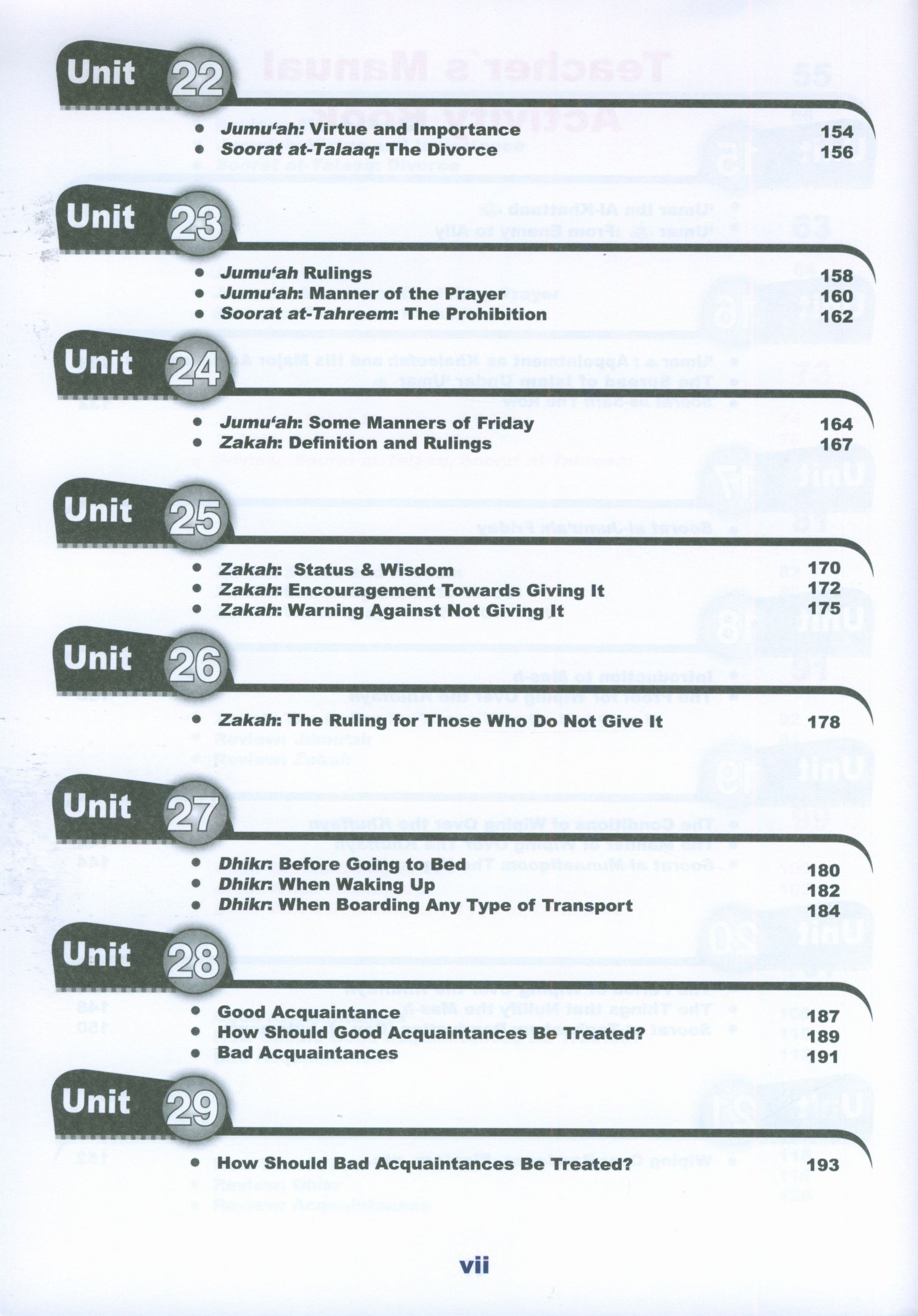 ICO Islamic Studies Teacher's Manual Level 5 Part 2