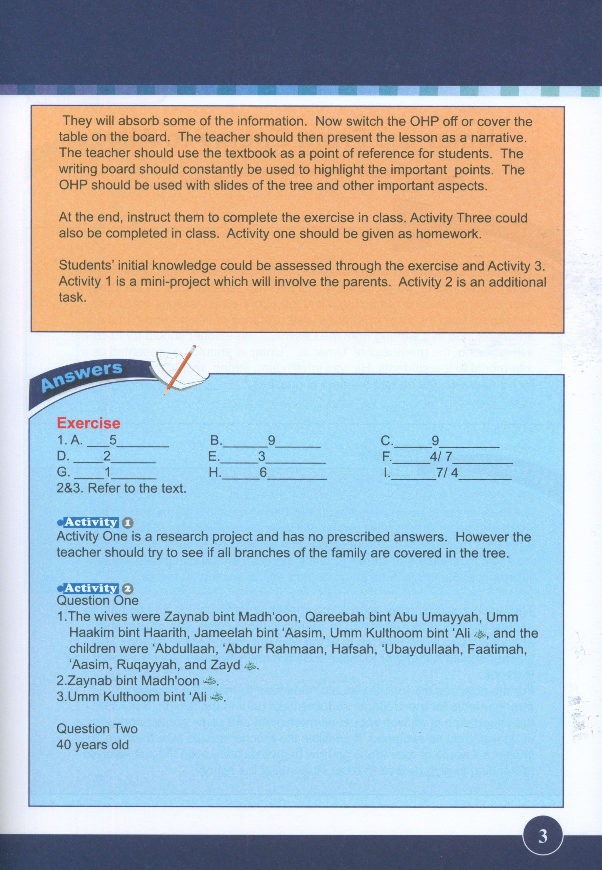 ICO Islamic Studies Teacher's Manual Level 5 Part 2