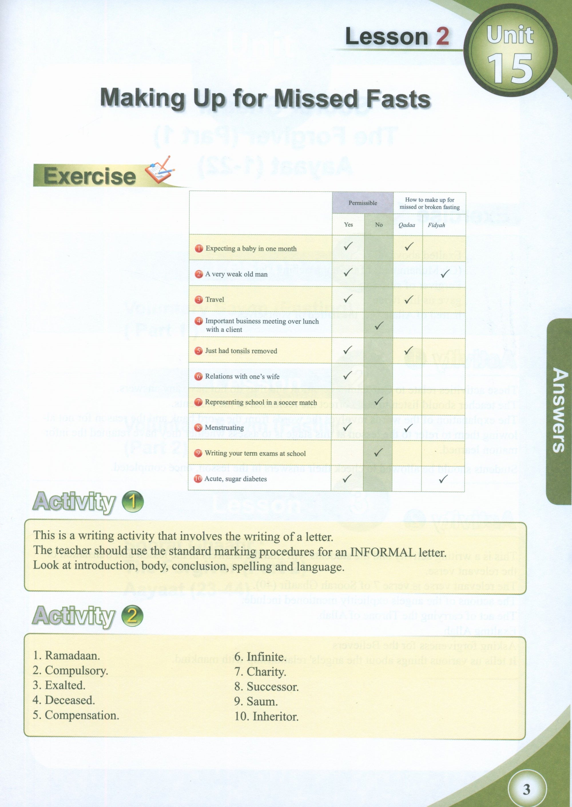 ICO Islamic Studies Teacher's Manual Level 9 Part 2