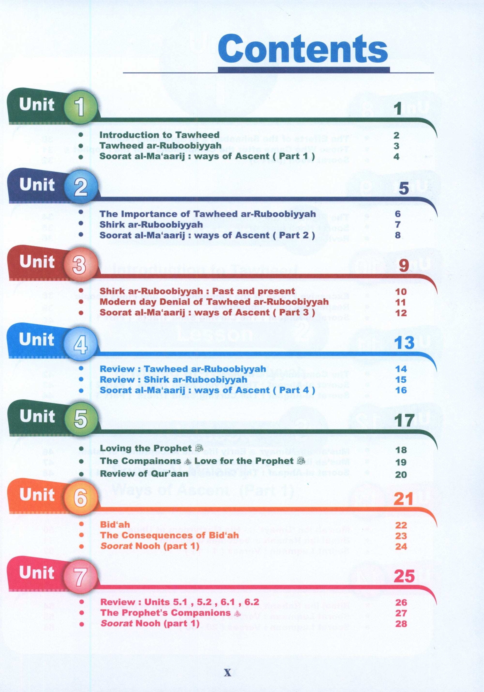 ICO Islamic Studies Teacher's Manual Level 7 Part 1