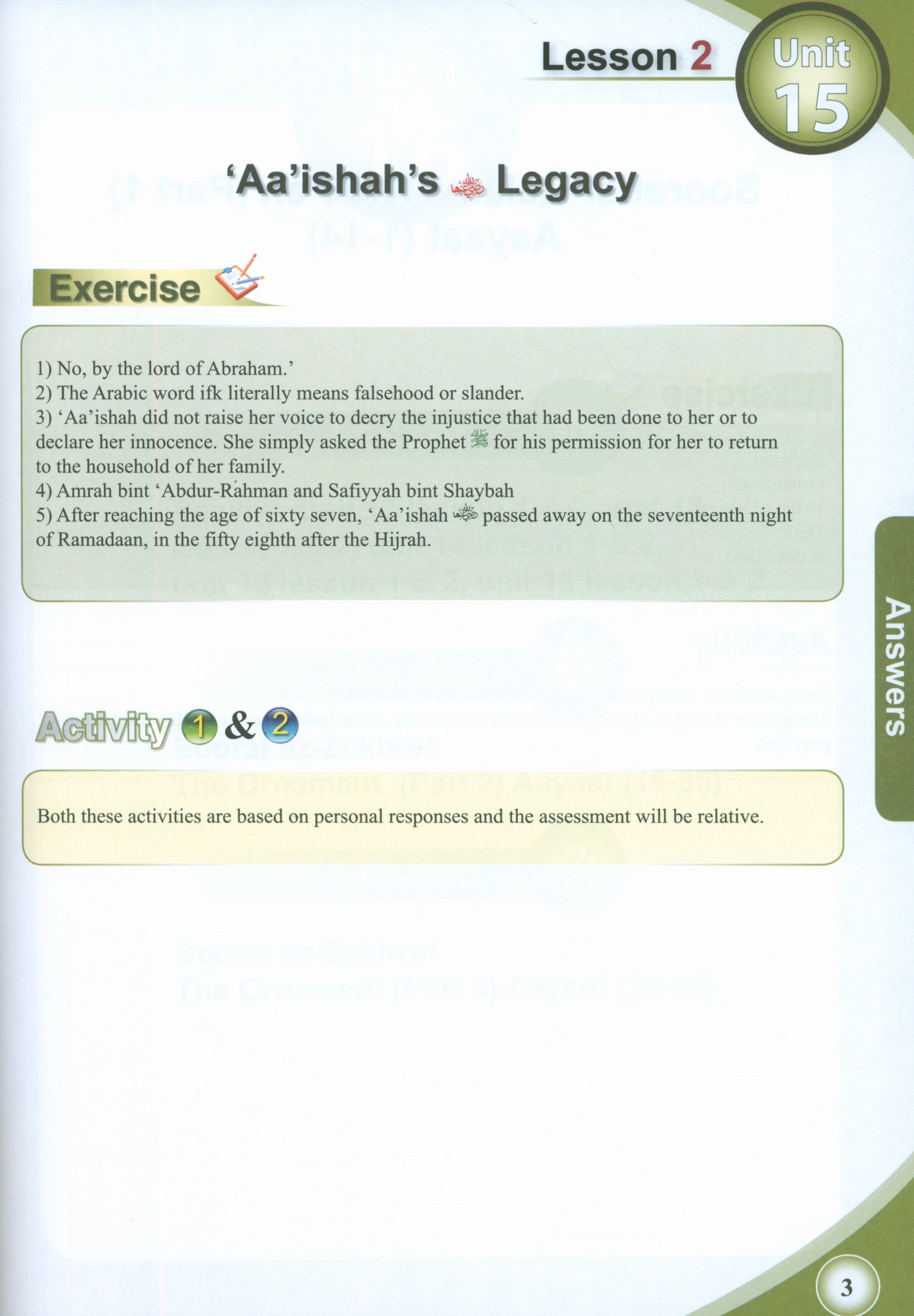 ICO Islamic Studies Teacher's Manual Level 8 Part 2