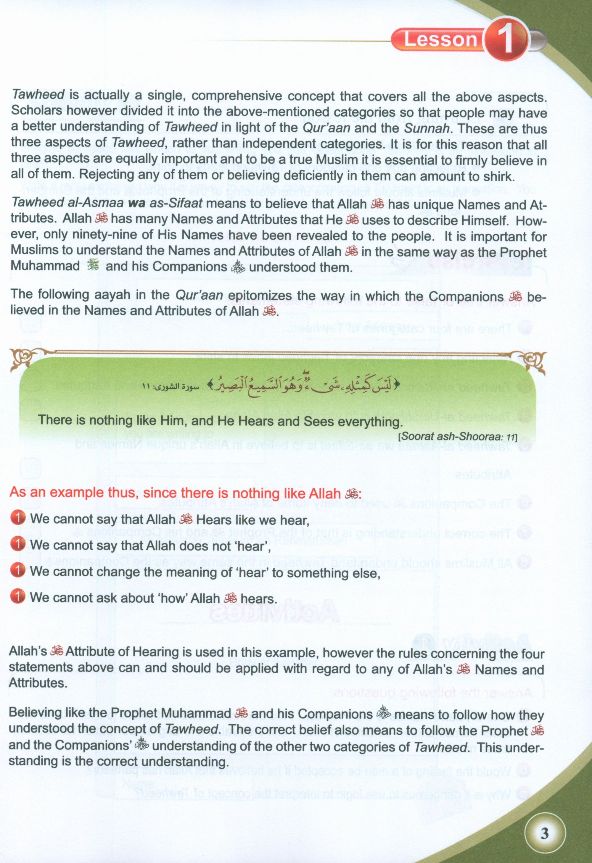 ICO Islamic Studies Textbook Level 7 Part 1