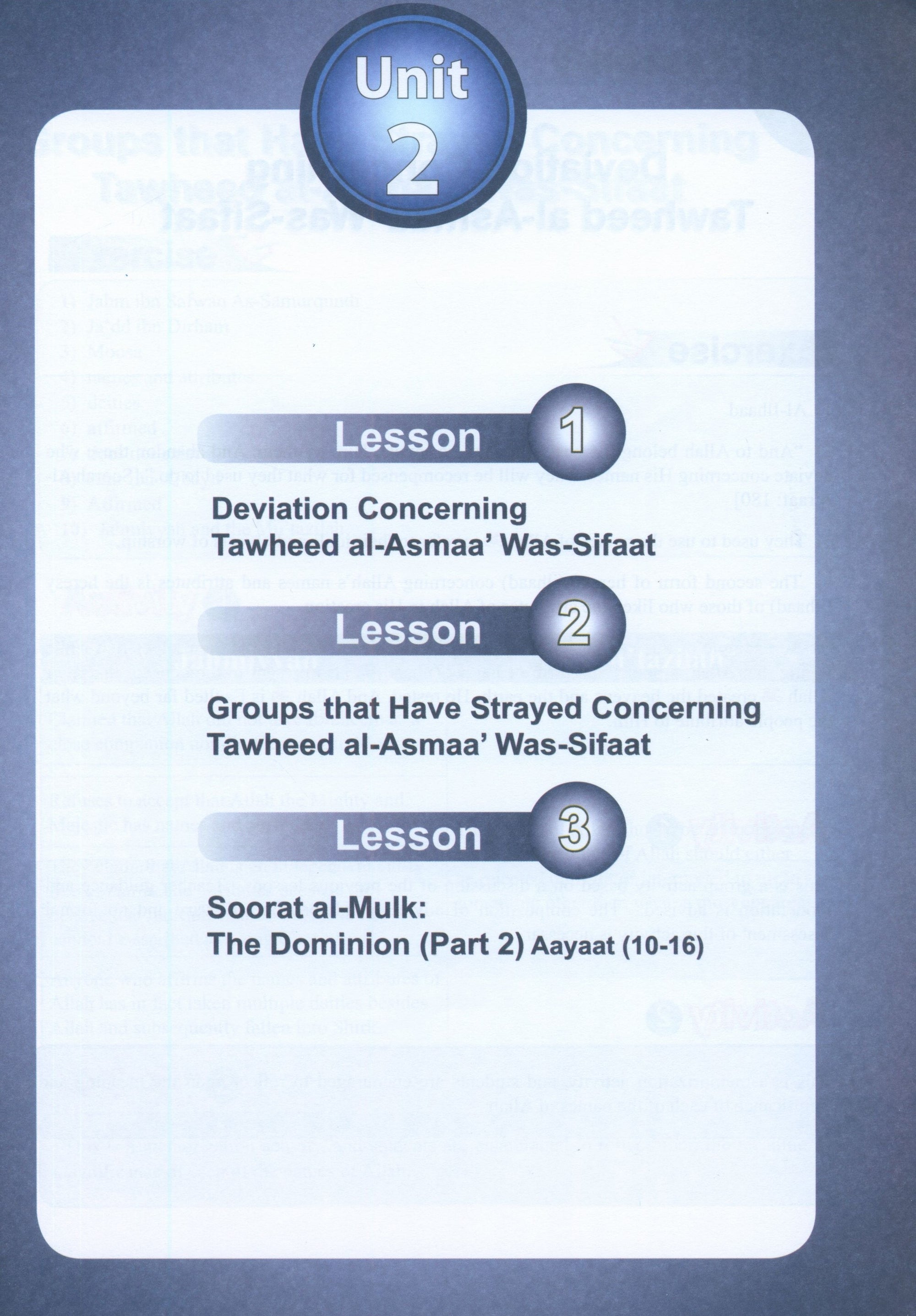 ICO Islamic Studies Teacher's Manual Level 9 Part 1