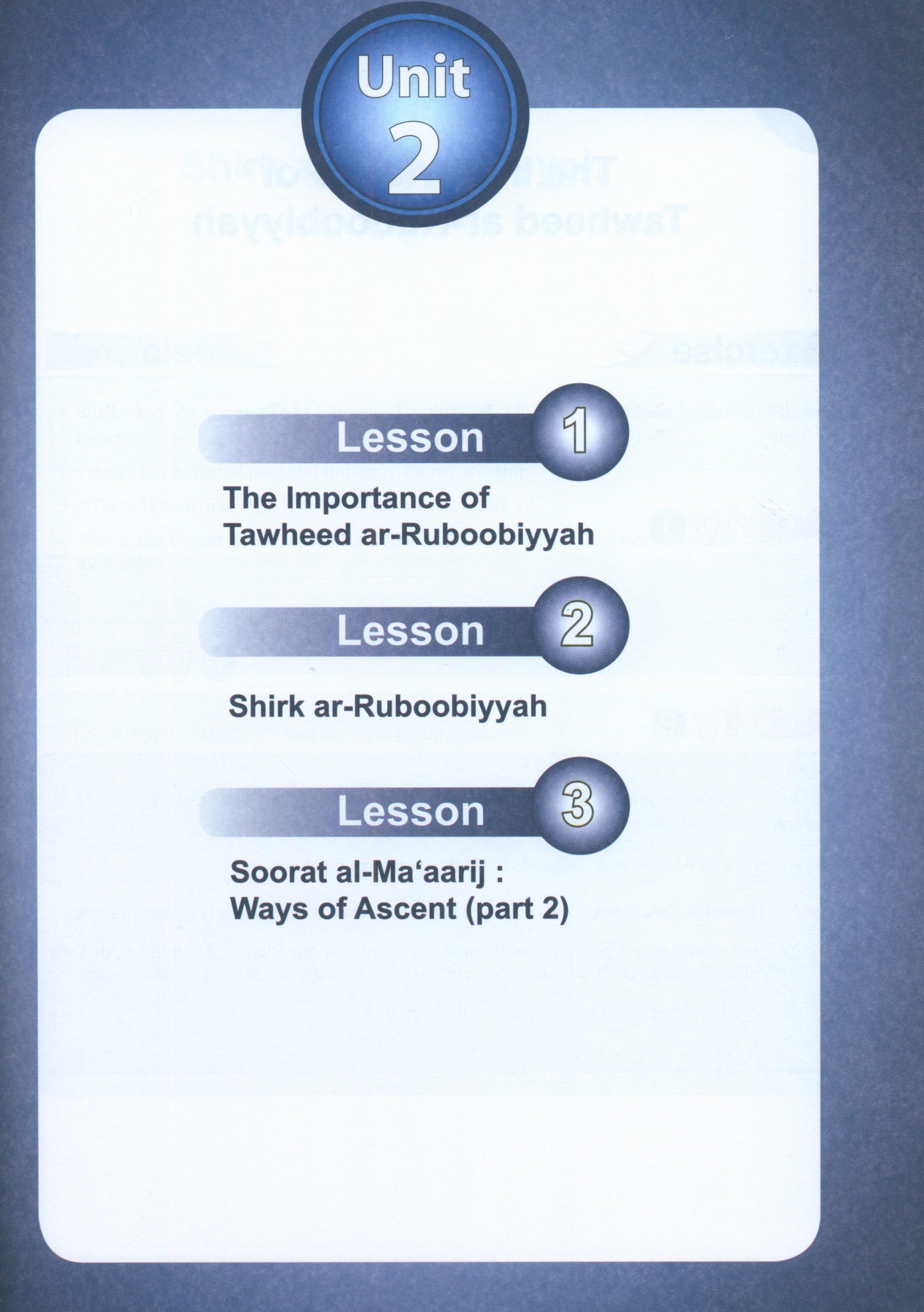 ICO Islamic Studies Teacher's Manual Level 7 Part 1