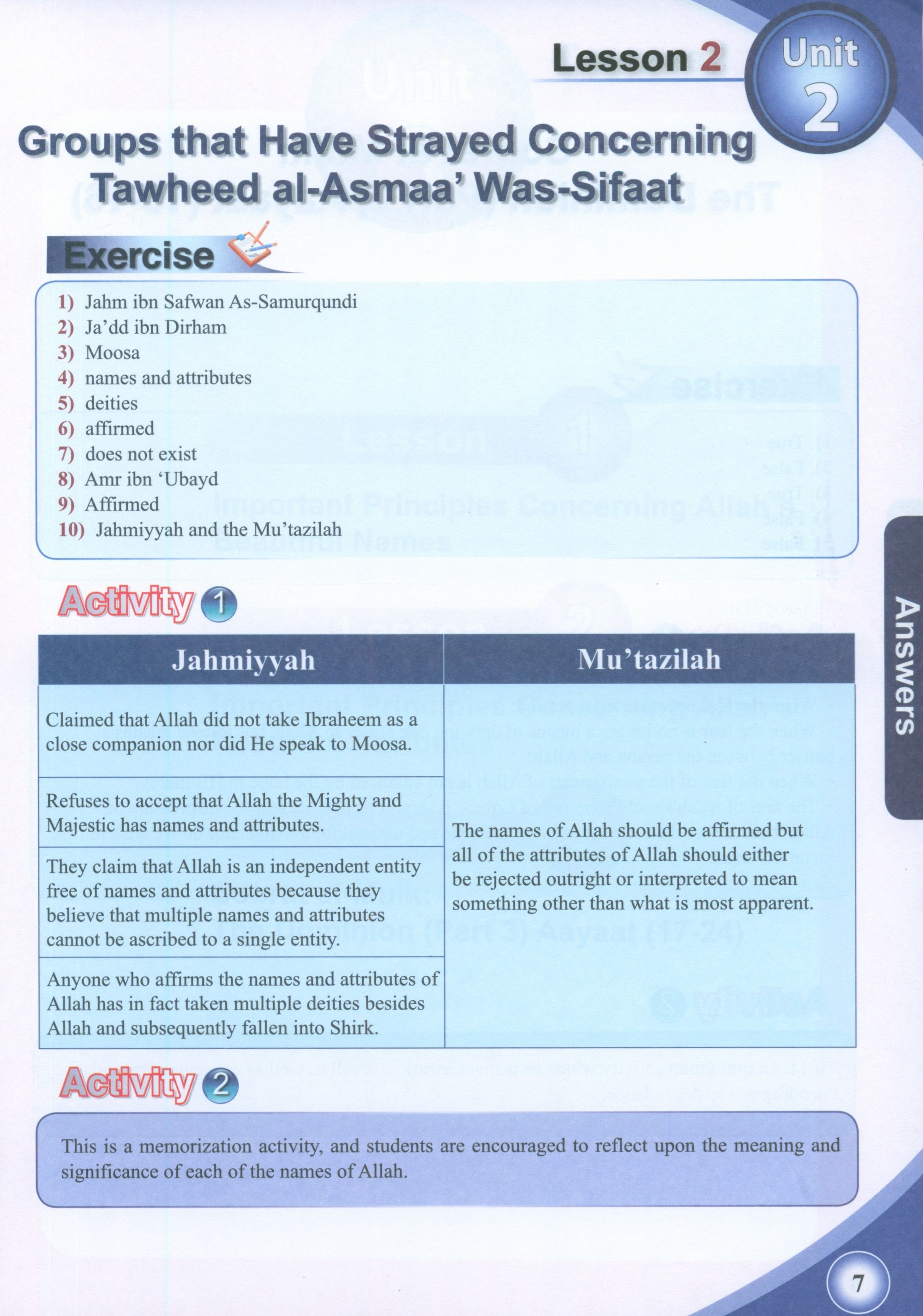 ICO Islamic Studies Teacher's Manual Level 9 Part 1