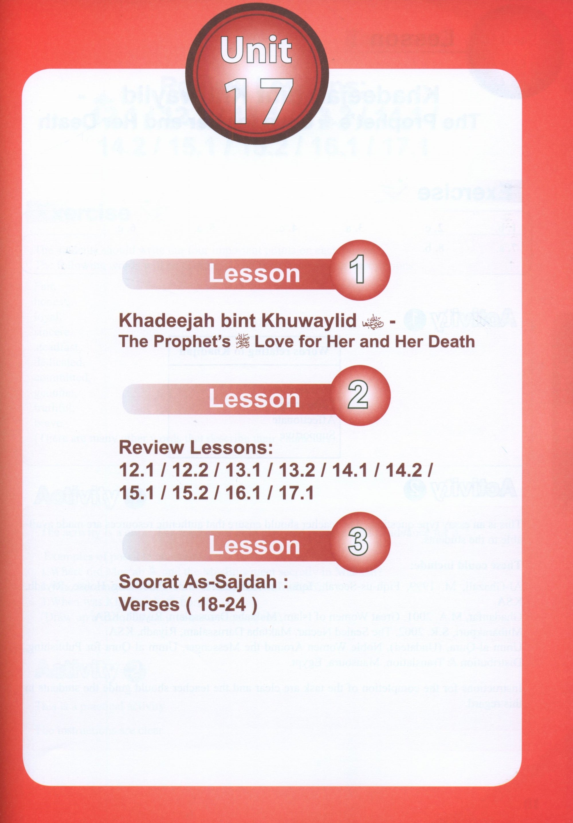 ICO Islamic Studies Teacher's Manual Level 7 Part 2