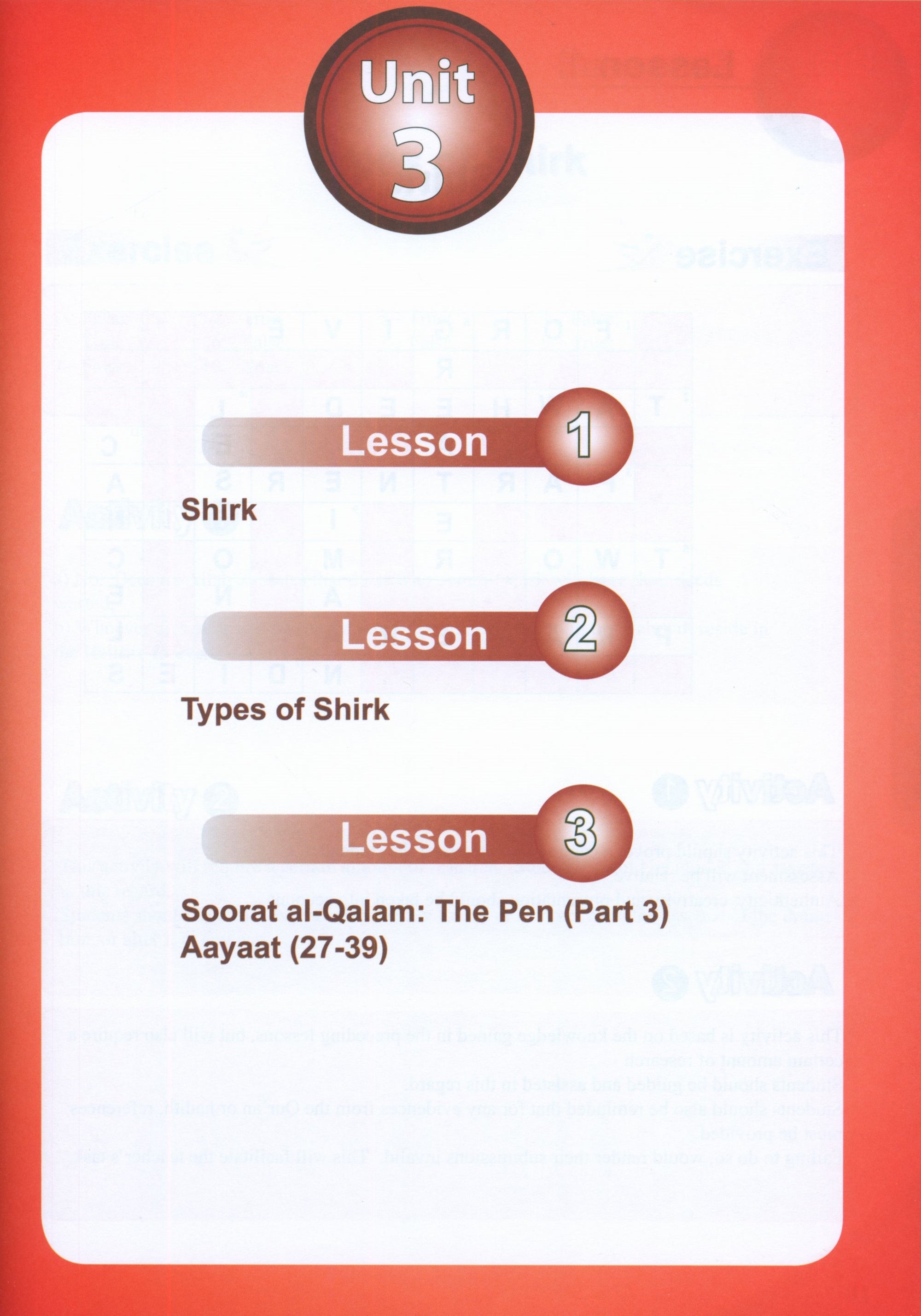 ICO Islamic Studies Teacher's Manual Level 8 Part 1