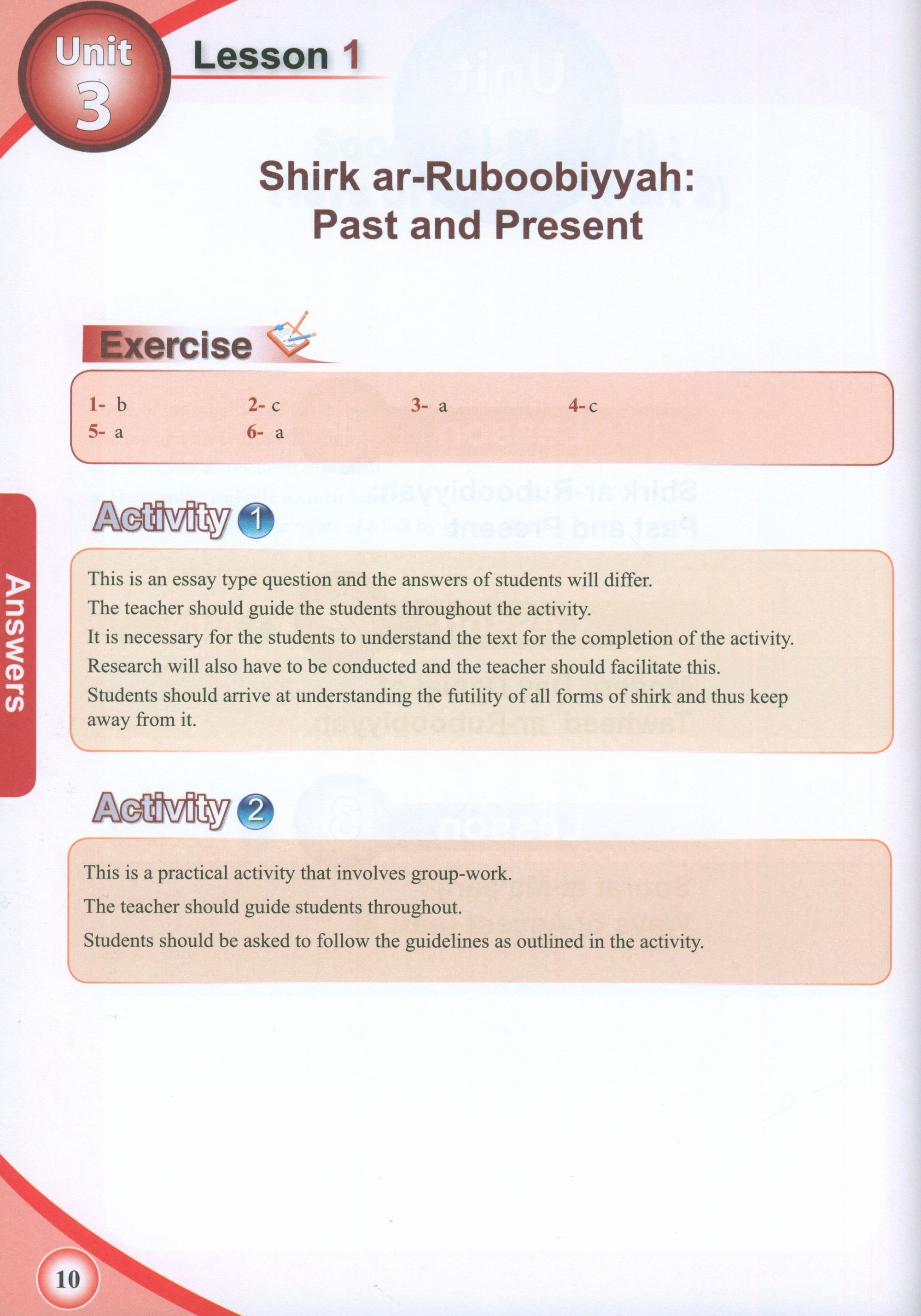 ICO Islamic Studies Teacher's Manual Level 7 Part 1