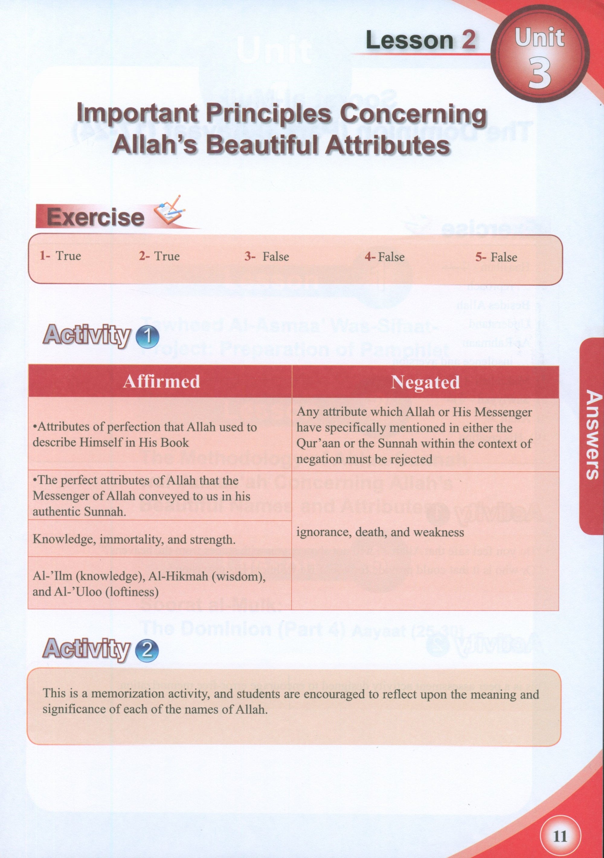 ICO Islamic Studies Teacher's Manual Level 9 Part 1