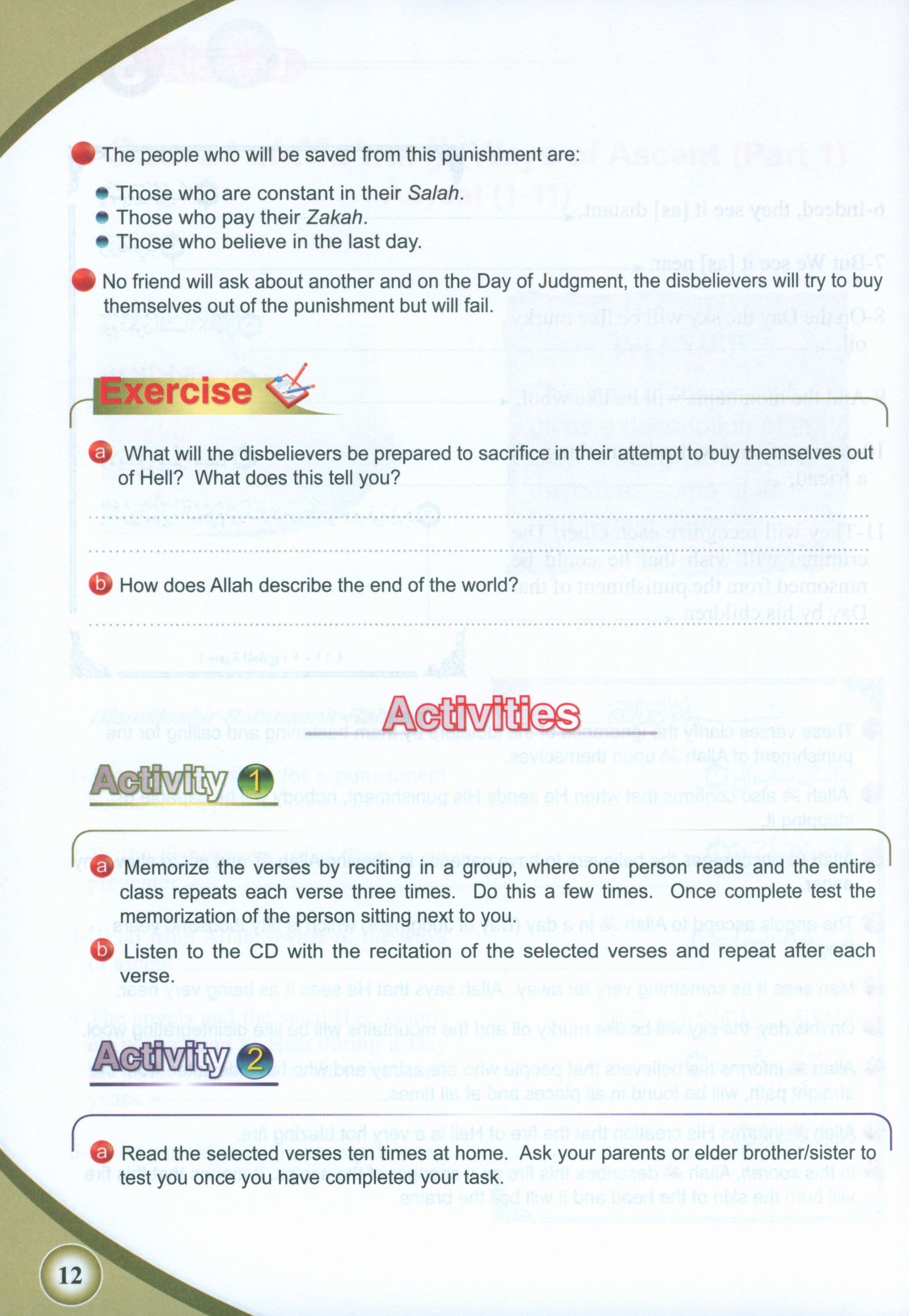 ICO Islamic Studies Textbook Level 7 Part 1