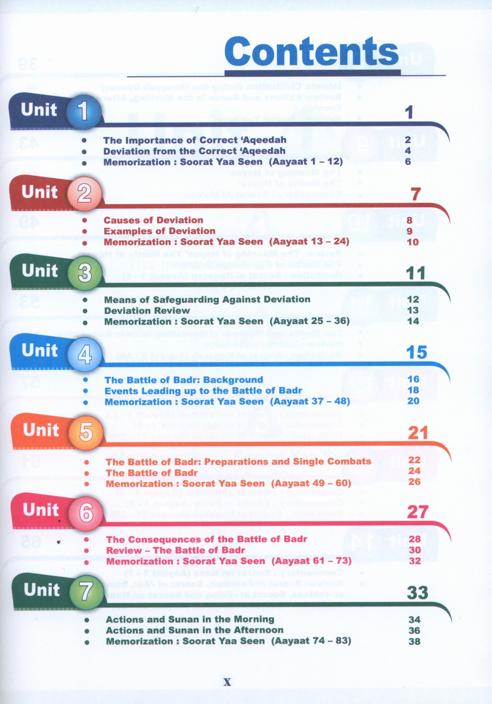 ICO Islamic Studies Teacher's Manual Level 10 Part 1