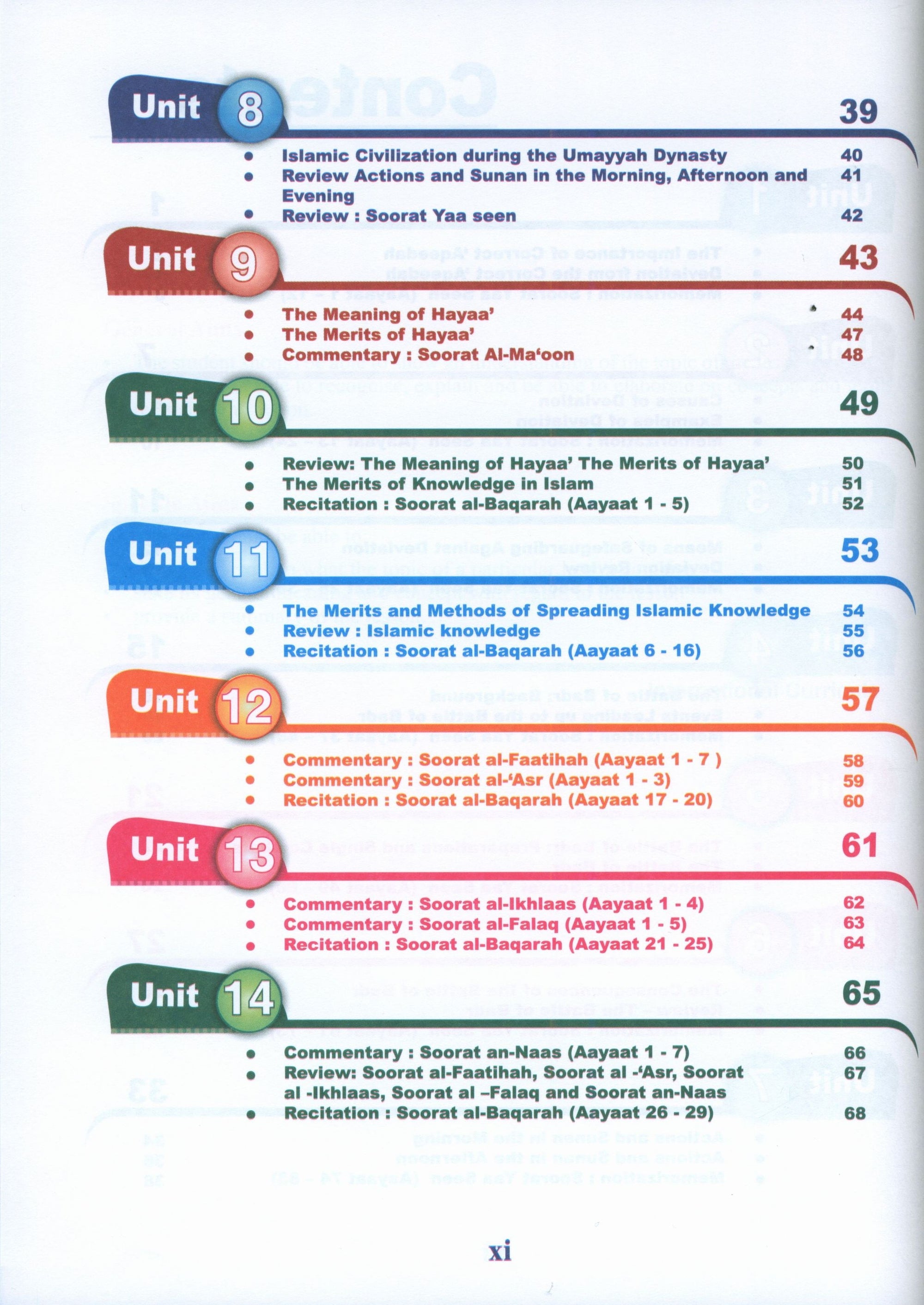 ICO Islamic Studies Teacher's Manual Level 10 Part 1