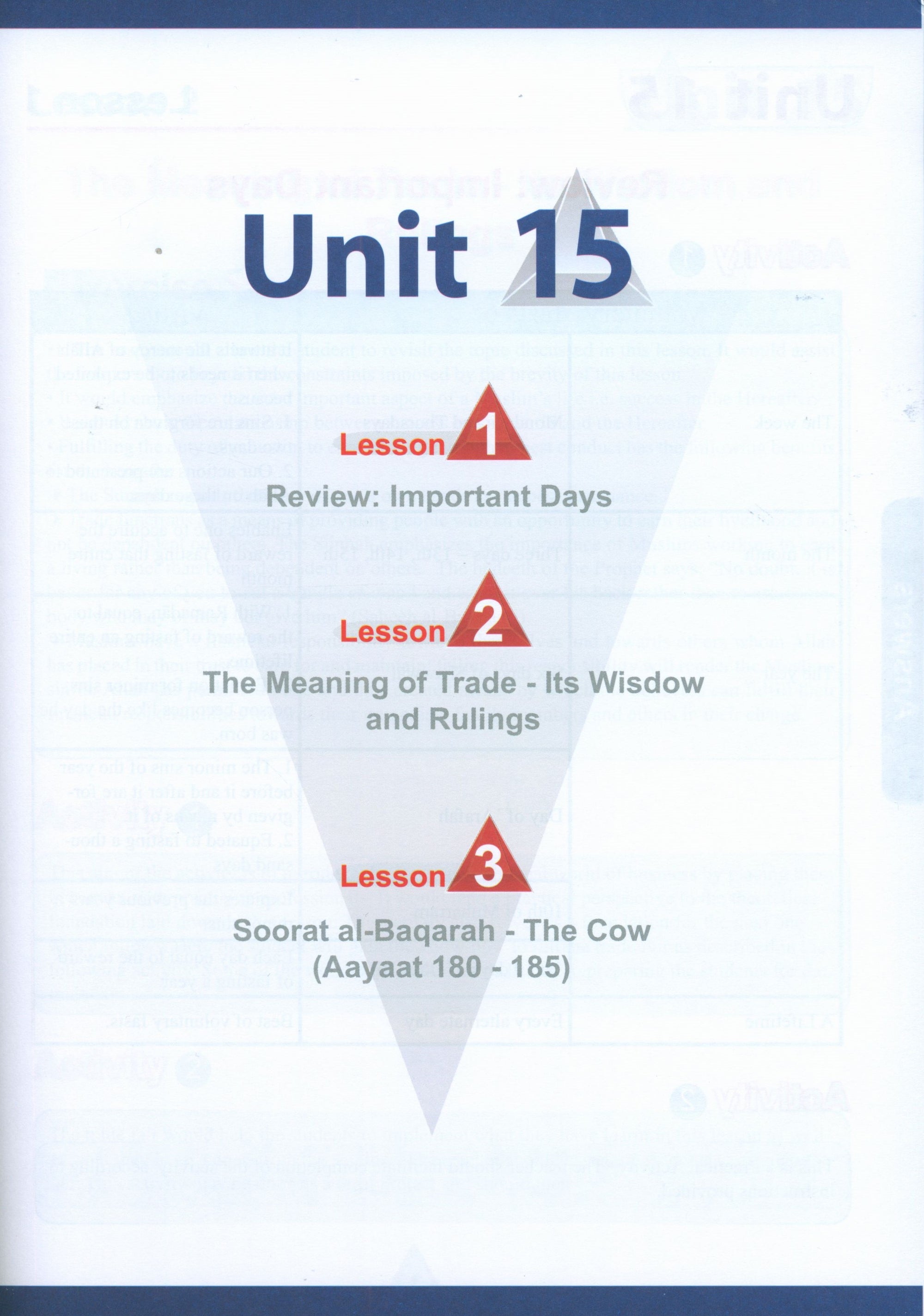 ICO Islamic Studies Teacher's Manual Level 11 Part 2