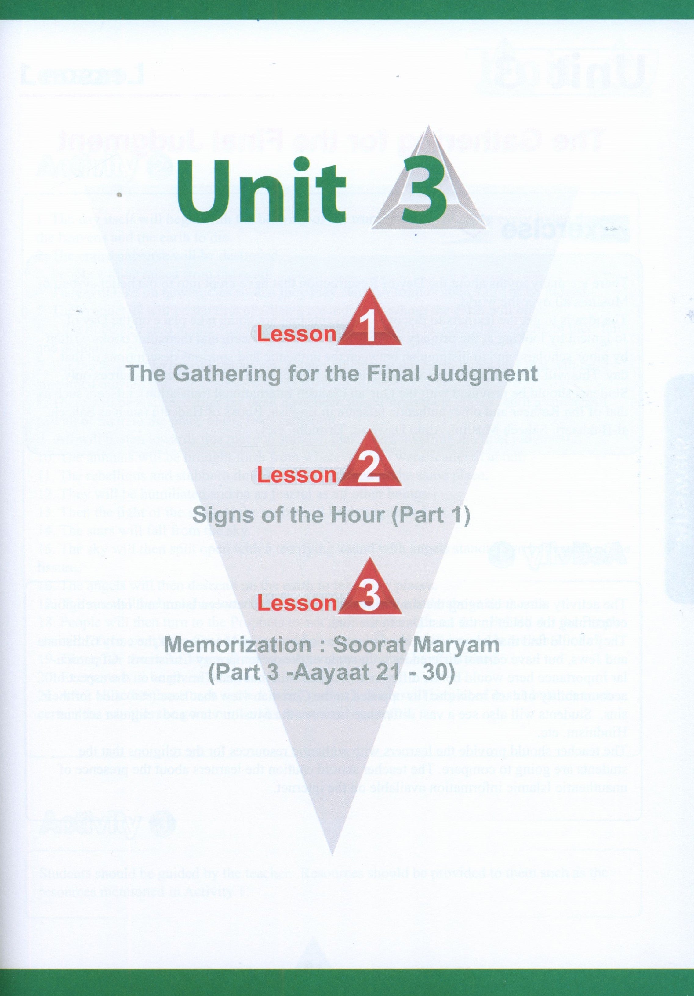 ICO Islamic Studies Teacher's Manual Level 11 Part 1