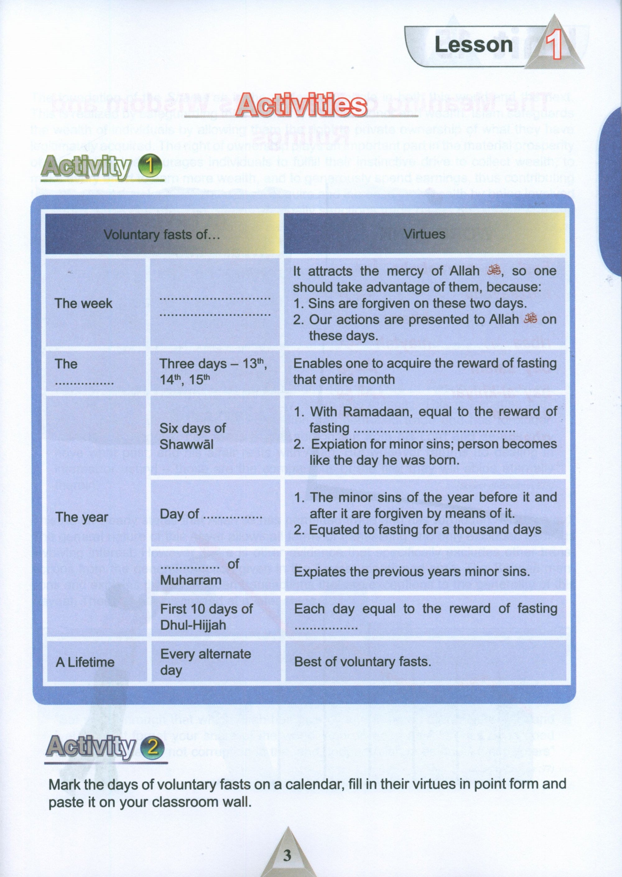 ICO Islamic Studies Textbook Level 11 Part 2