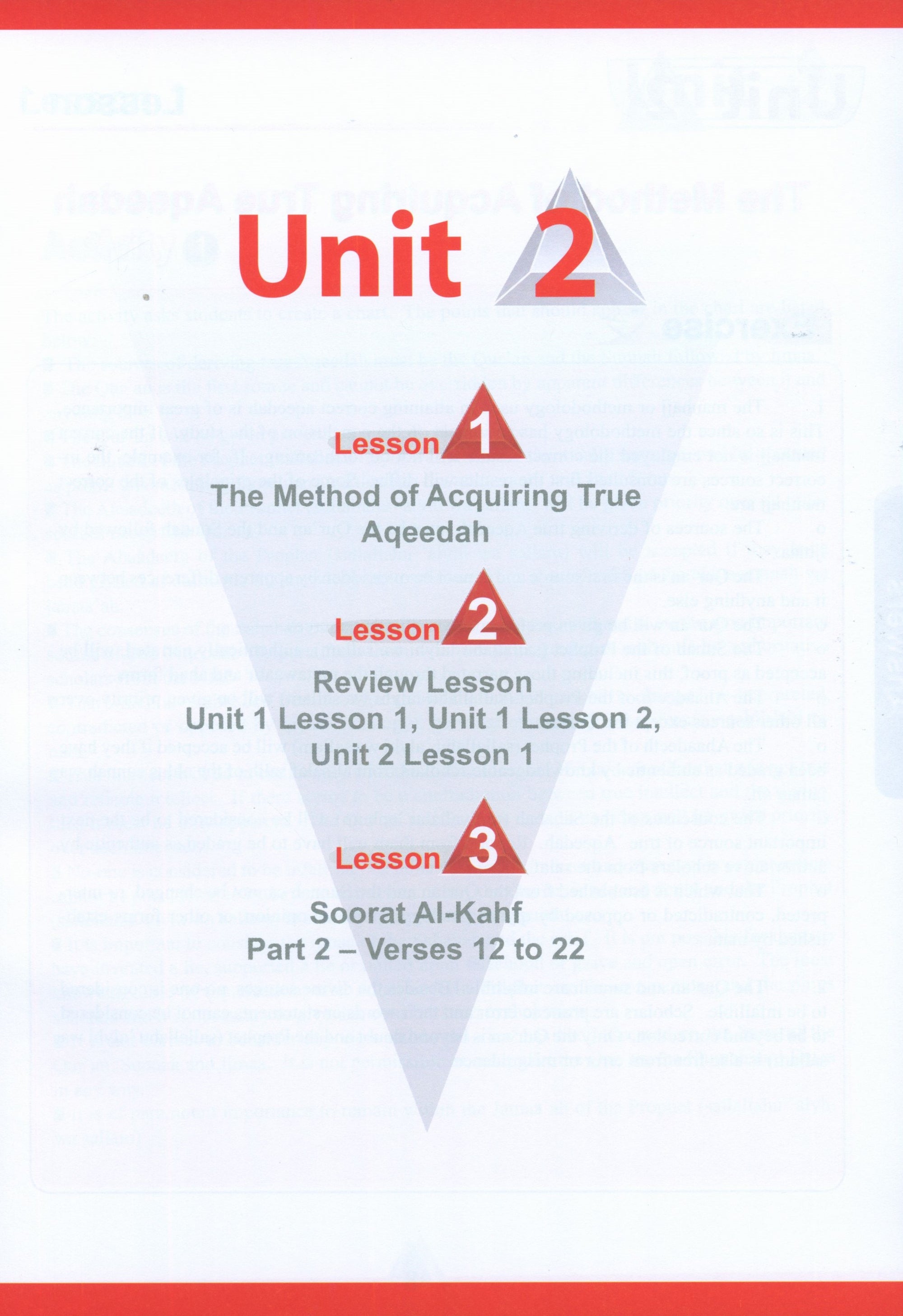 ICO Islamic Studies Teacher's Manual Level 12 Part 1