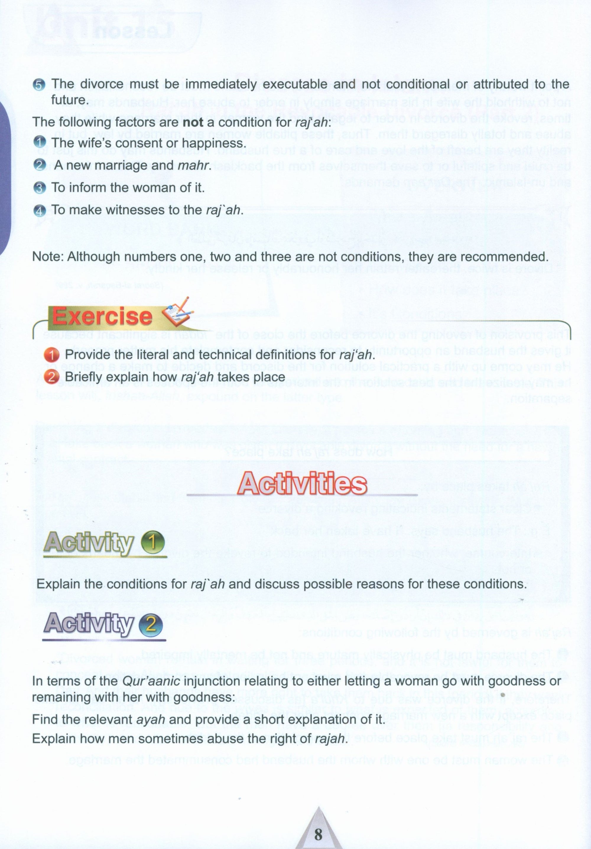 ICO Islamic Studies Textbook Level 12 Part 2