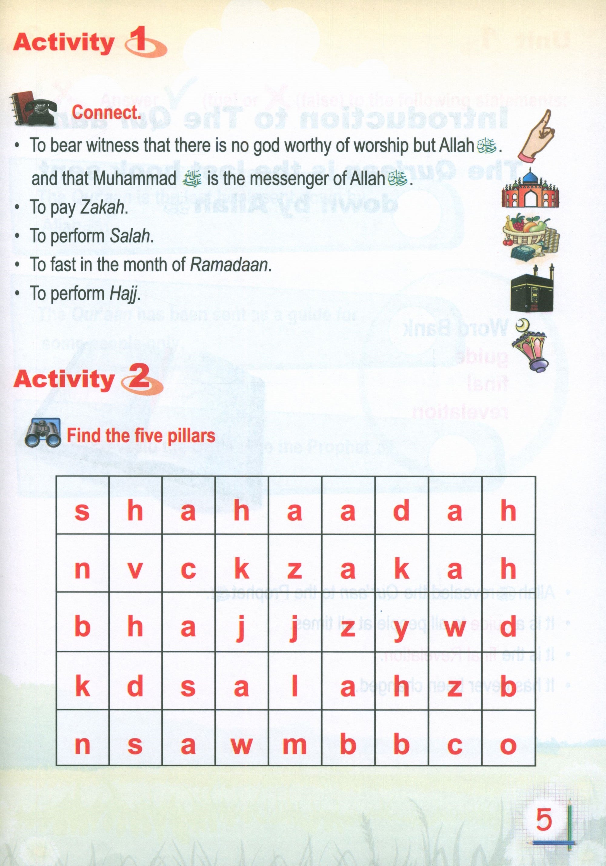 ICO Islamic Studies Textbook: Grade 1 (English - Light Edition)