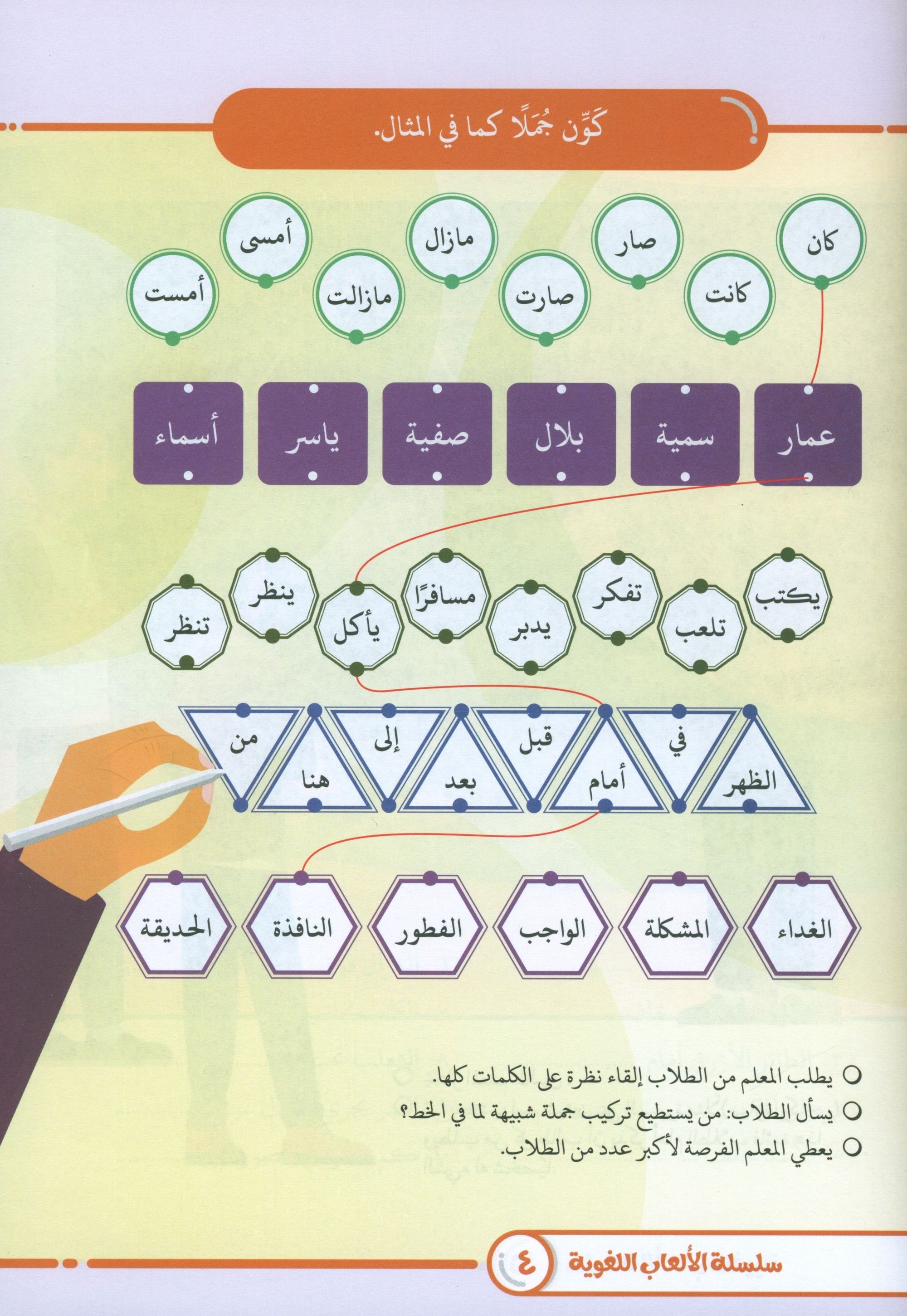 Language Games At Our Children's Hand - Book 3 الألعاب اللغوية بين يدي أولادنا