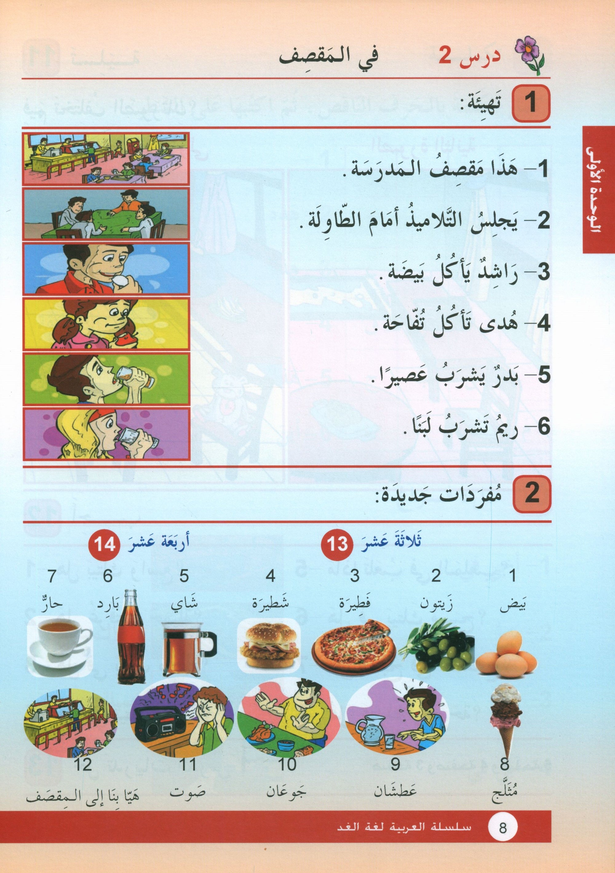 Arabic is the Language of Tomorrow: Textbook Level 2 العربية لغة الغد