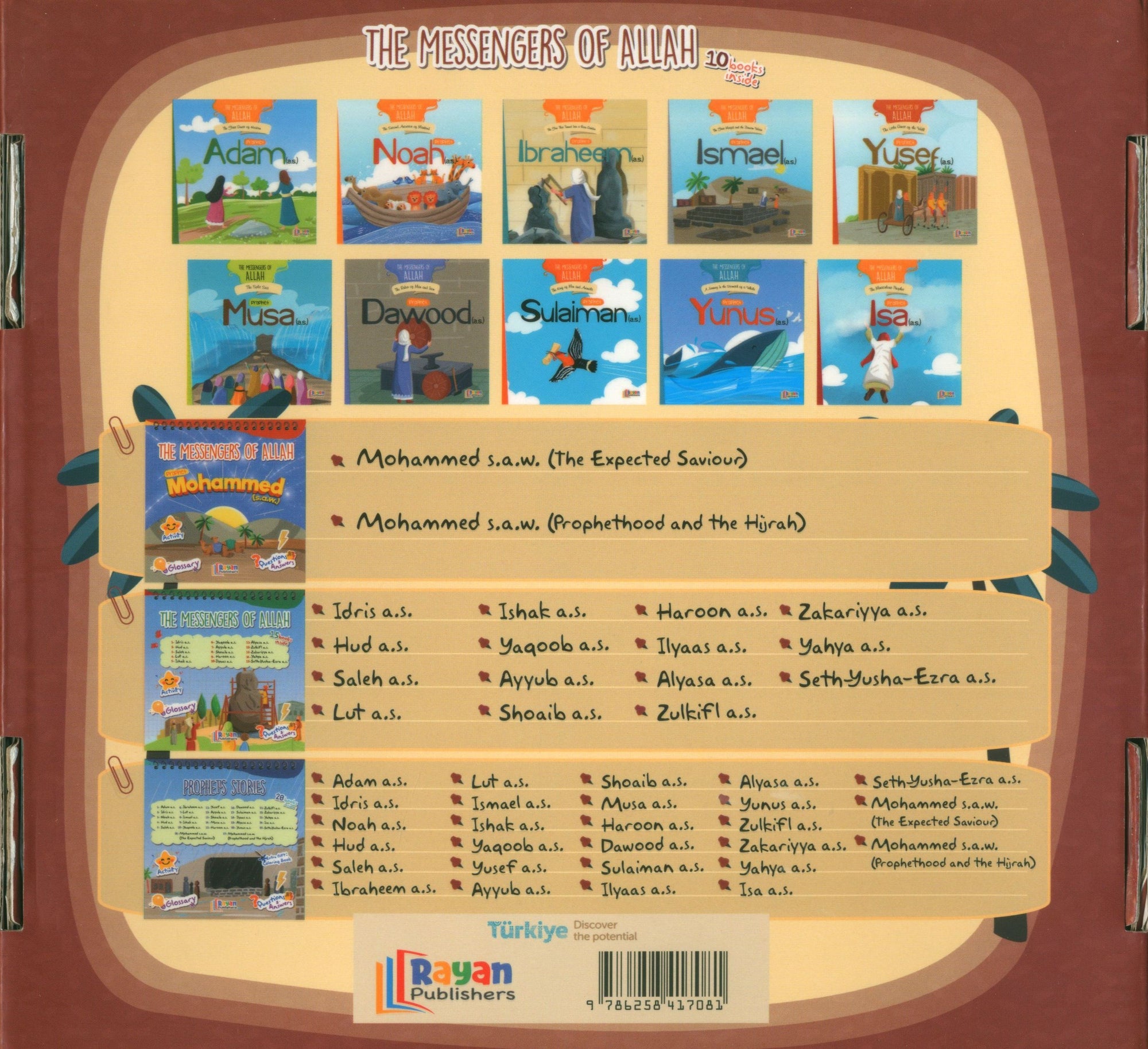 The Messengers of Allah - 10 Books