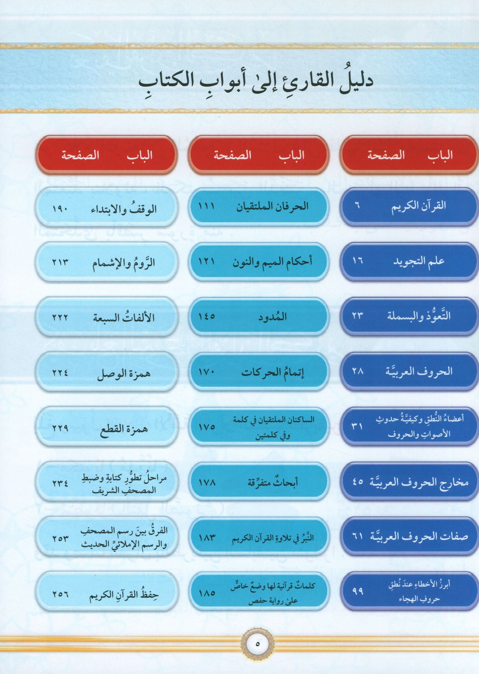 The Illustrated Tajweed - Arabic التجويد المصور - اللغة العربية