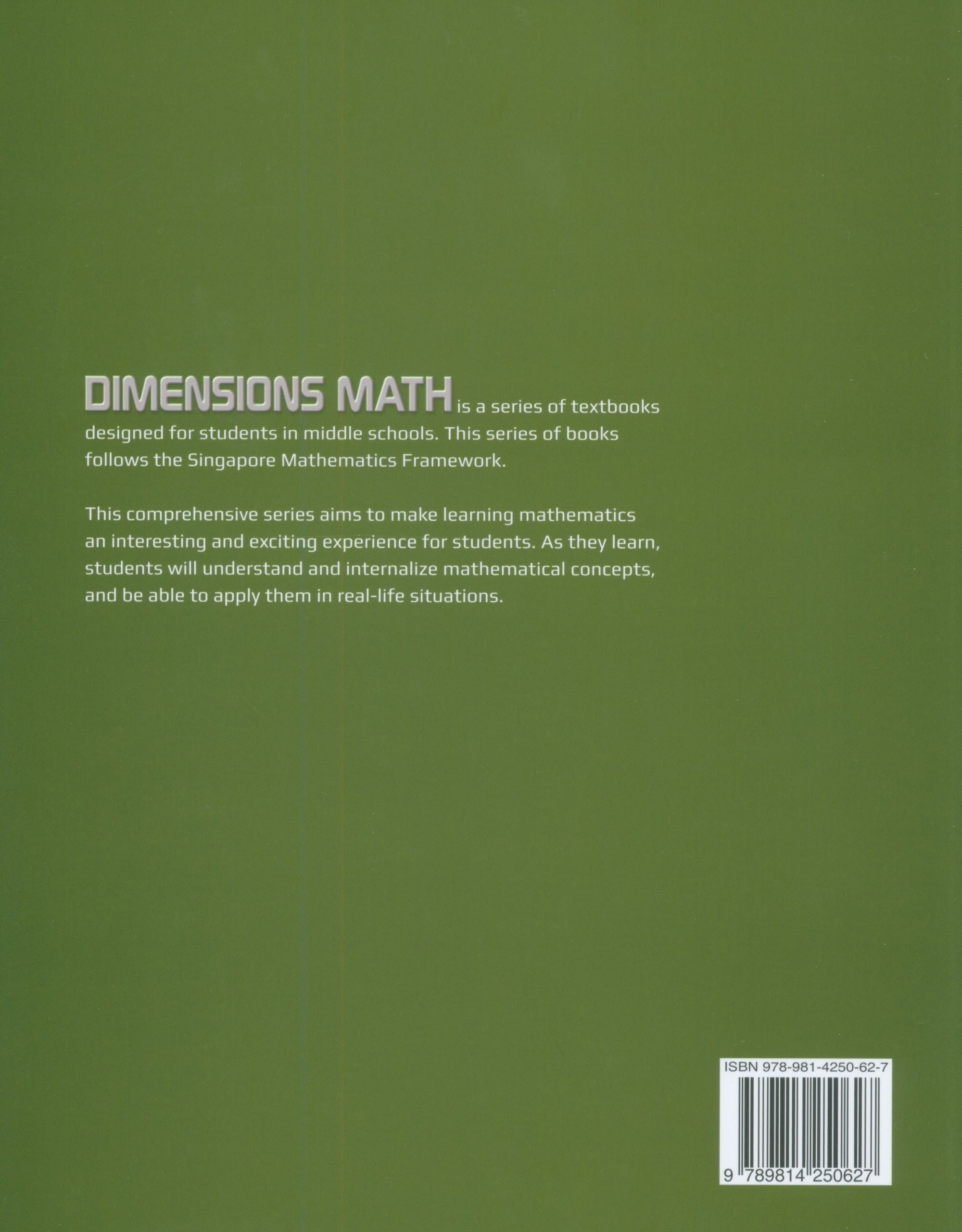 Dimensions Math Textbook 8A
