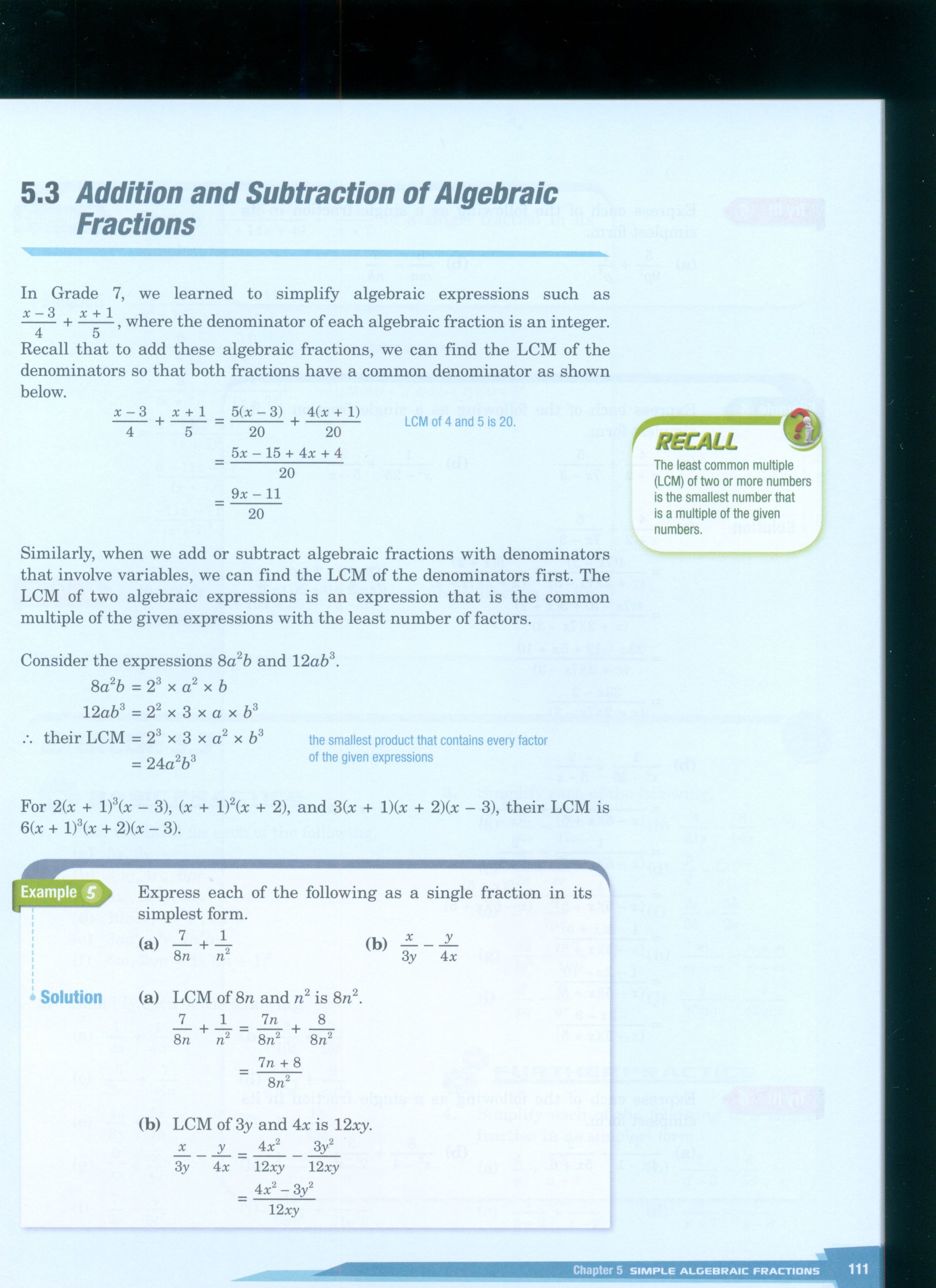 Dimensions Math Textbook 8A