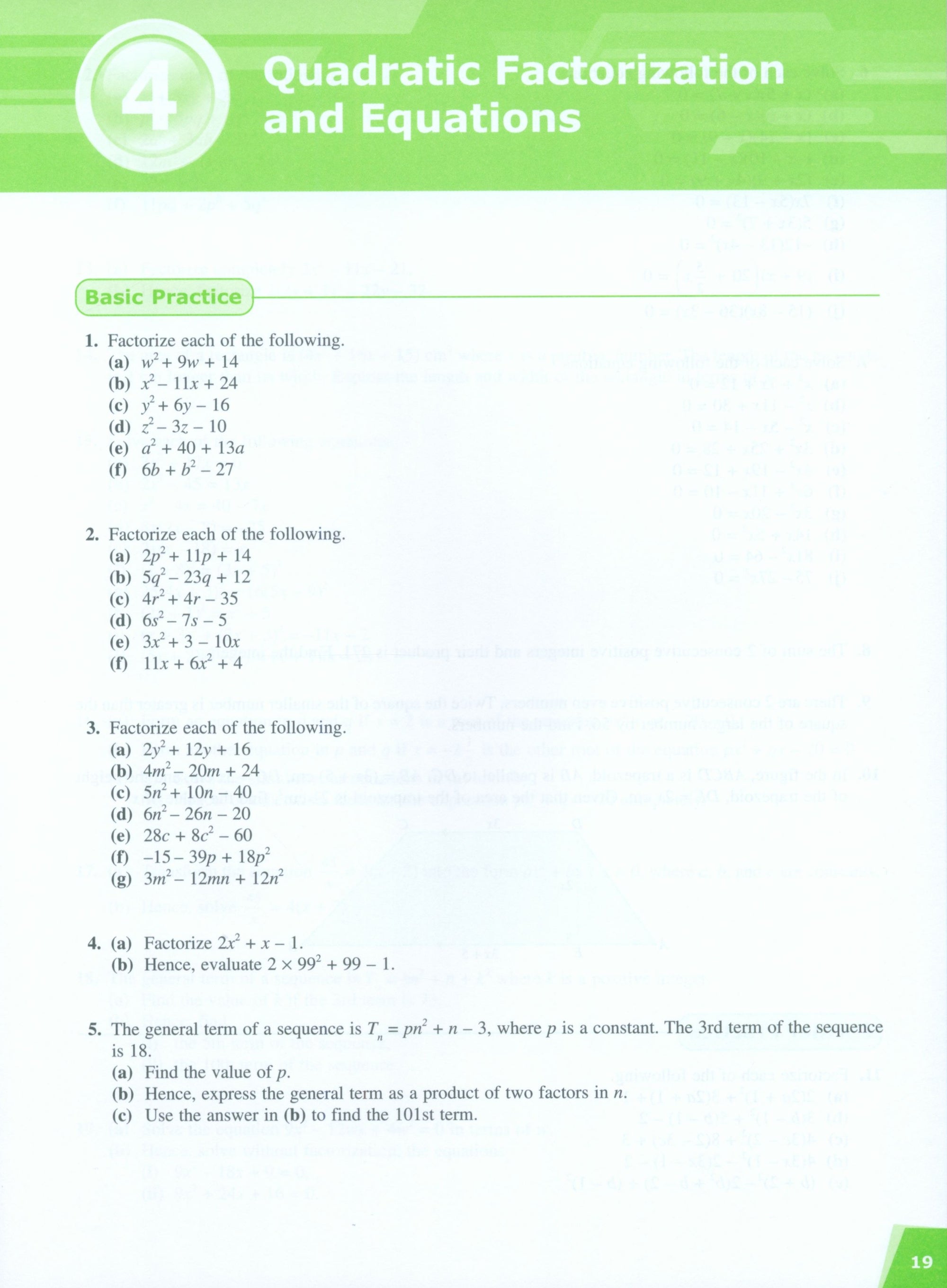 Dimensions Math Workbook 8A