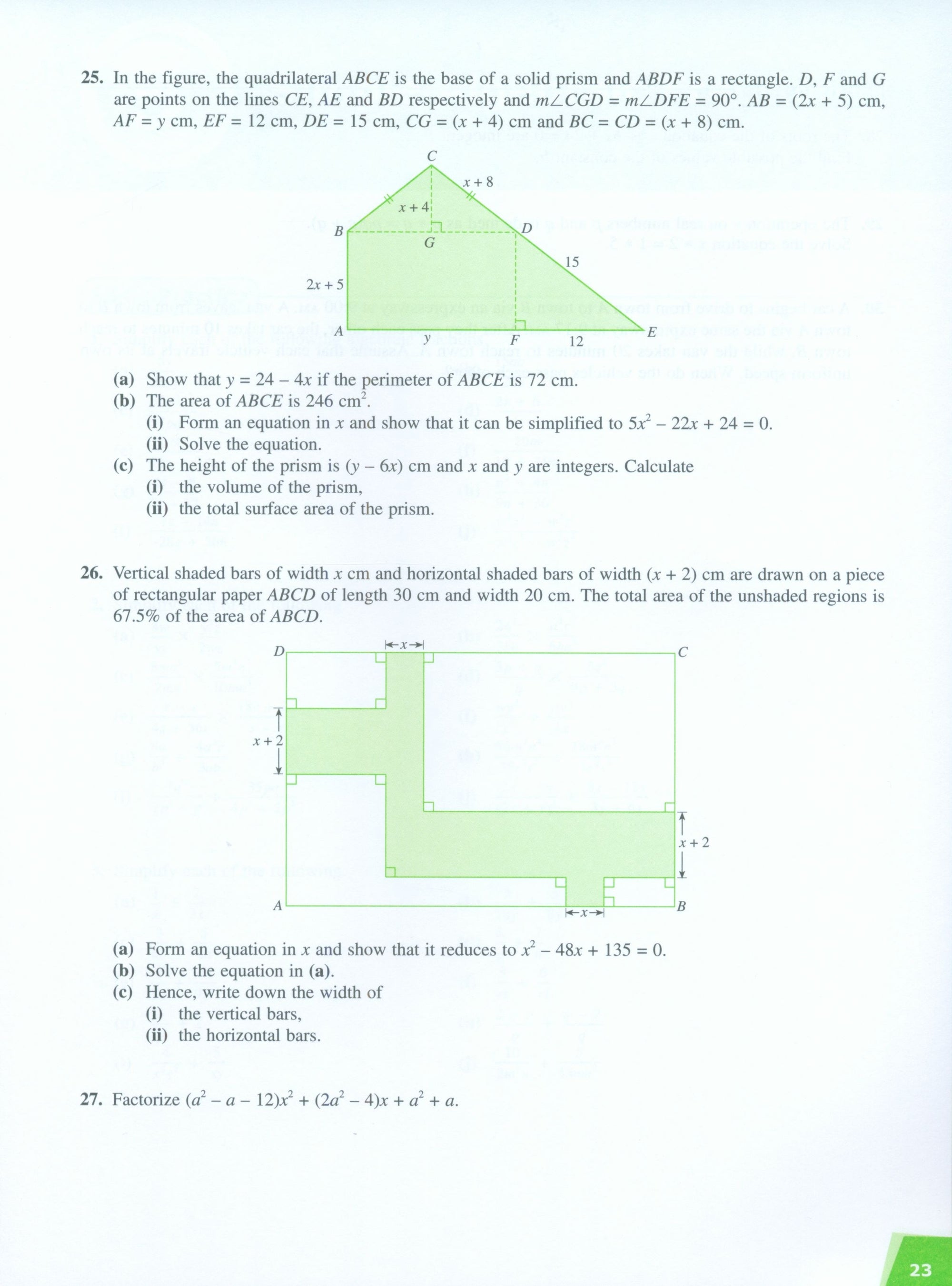 Dimensions Math Workbook 8A