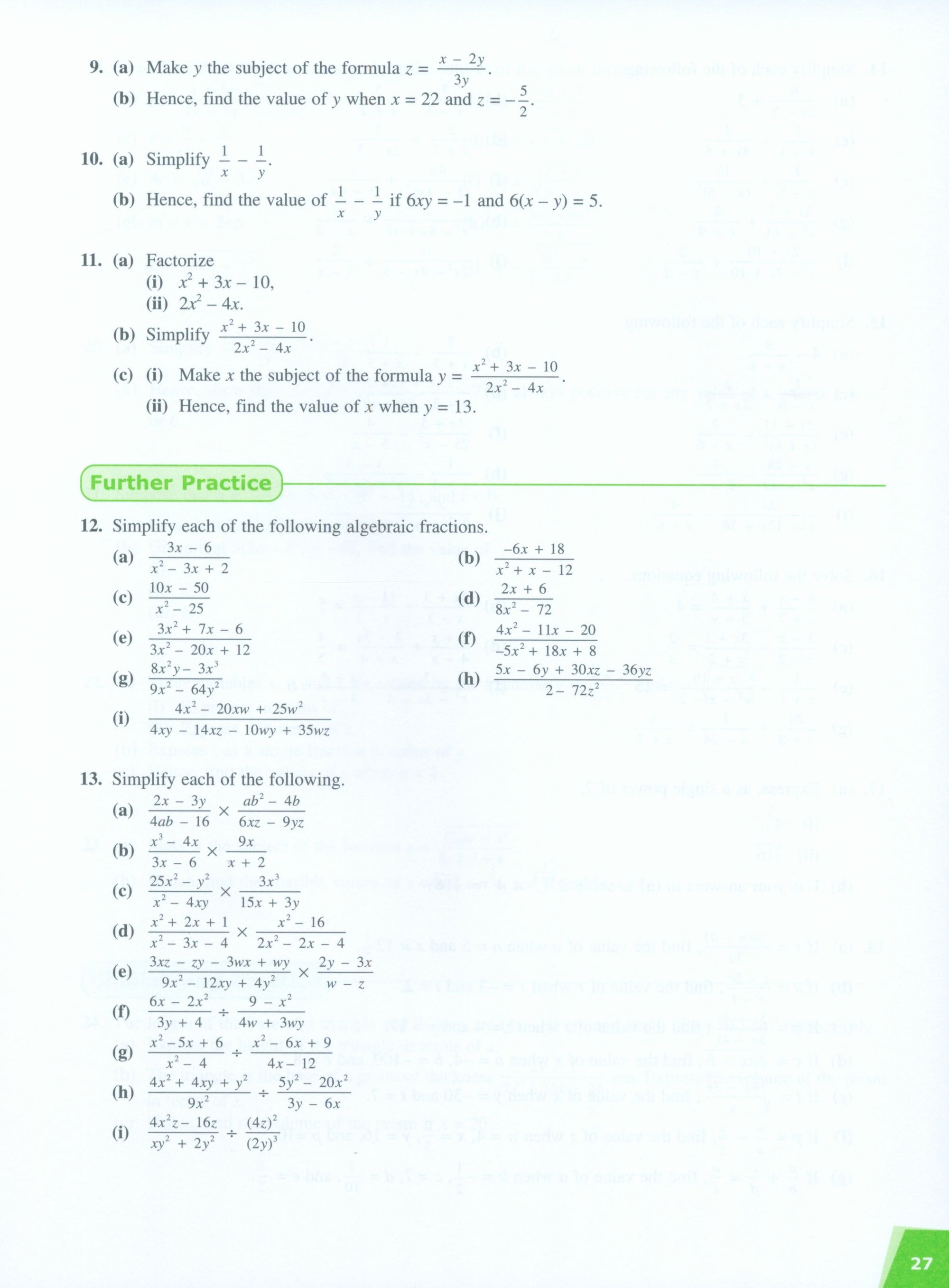 Dimensions Math Workbook 8A