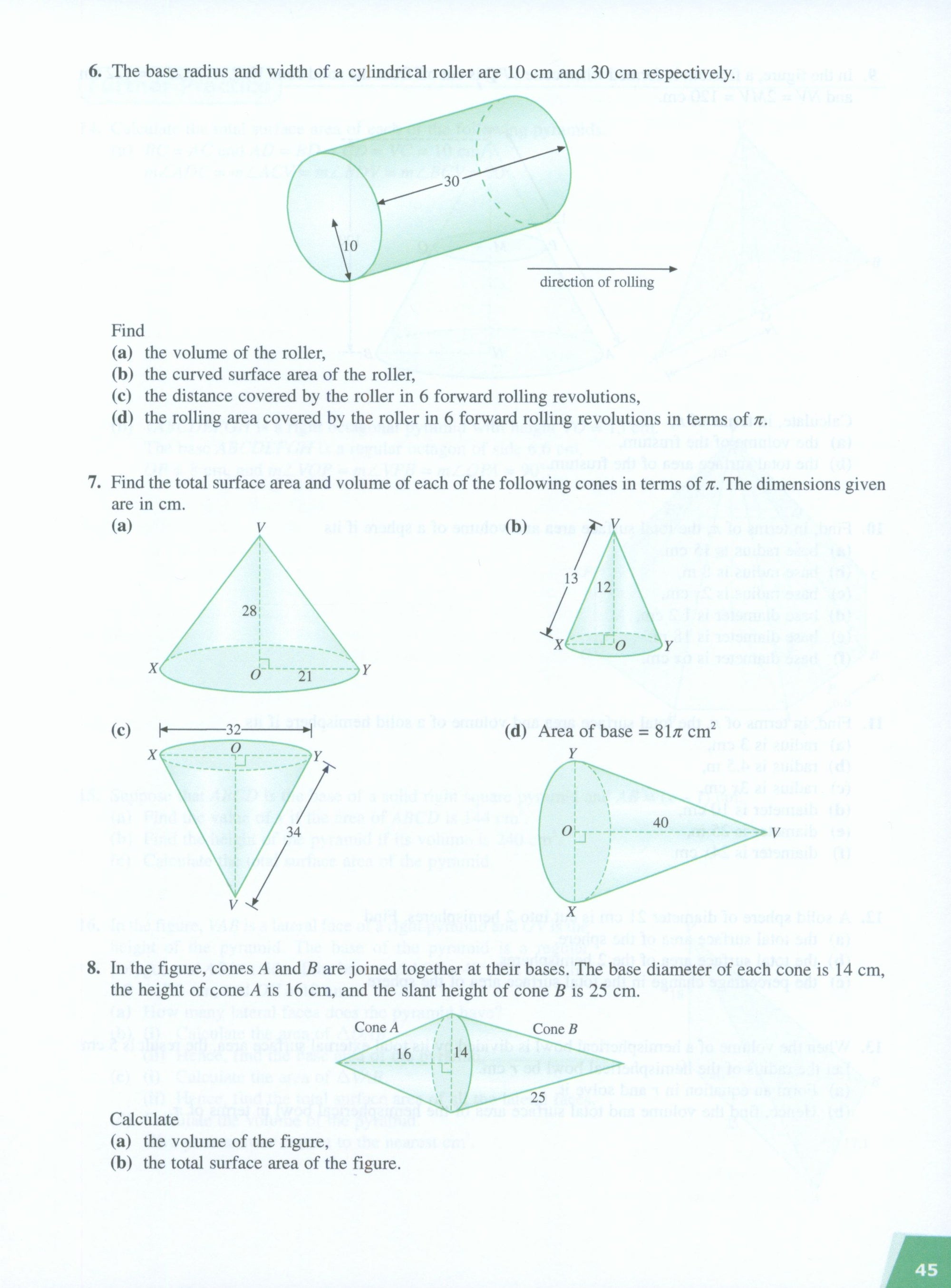 Dimensions Math Workbook 8B