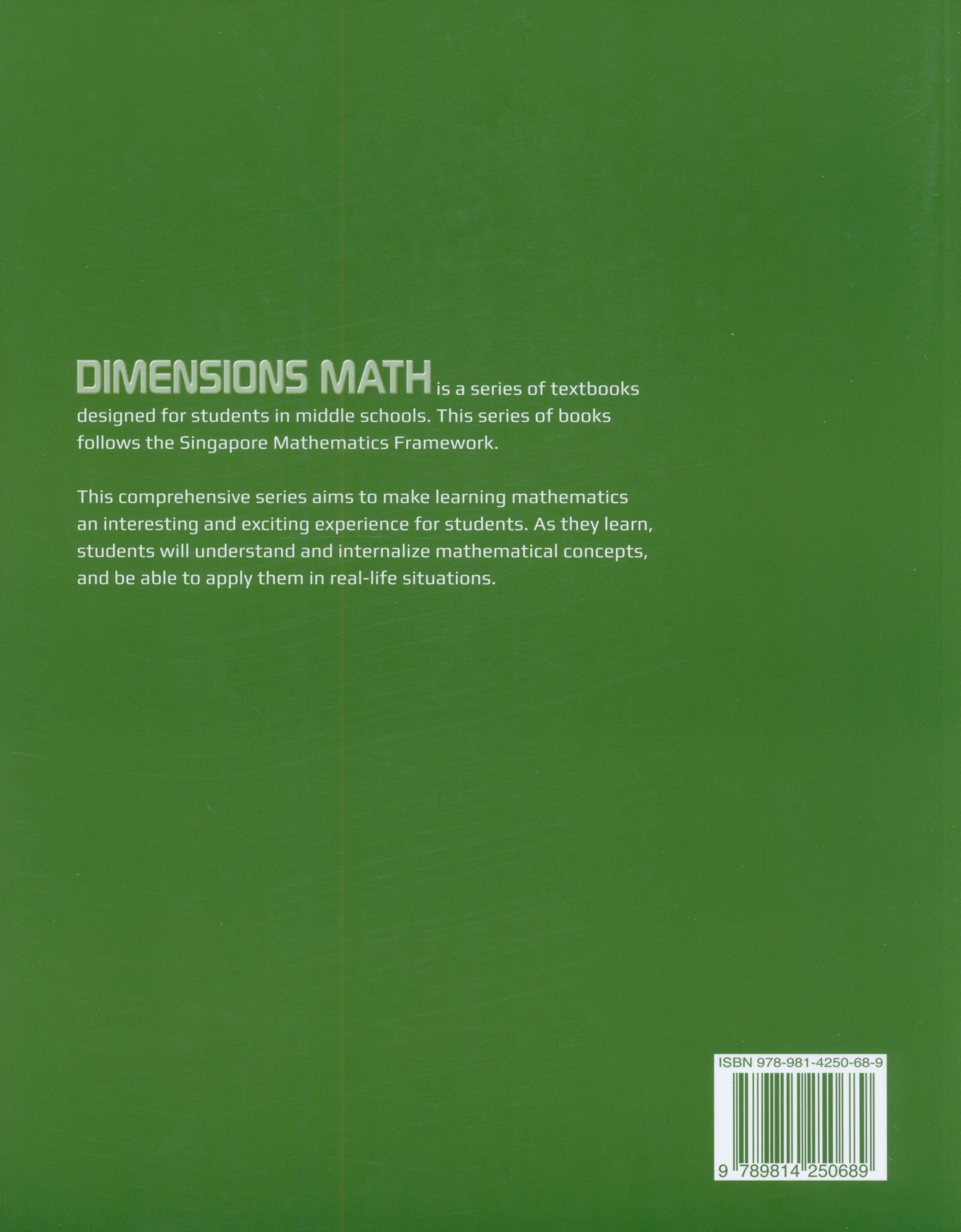 Dimensions Math Teaching Notes and Solutions 8A