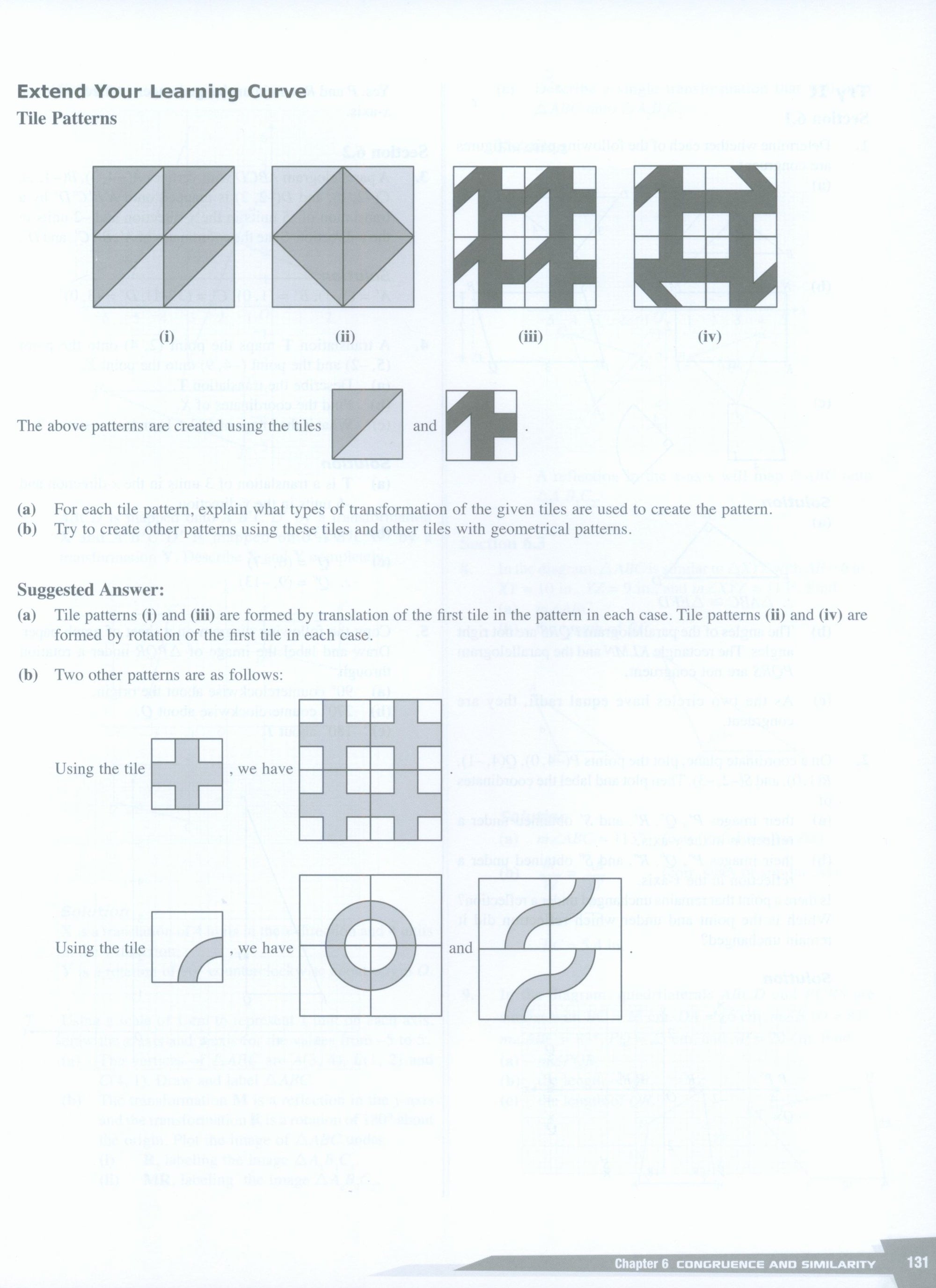 Dimensions Math Teaching Notes and Solutions 8A